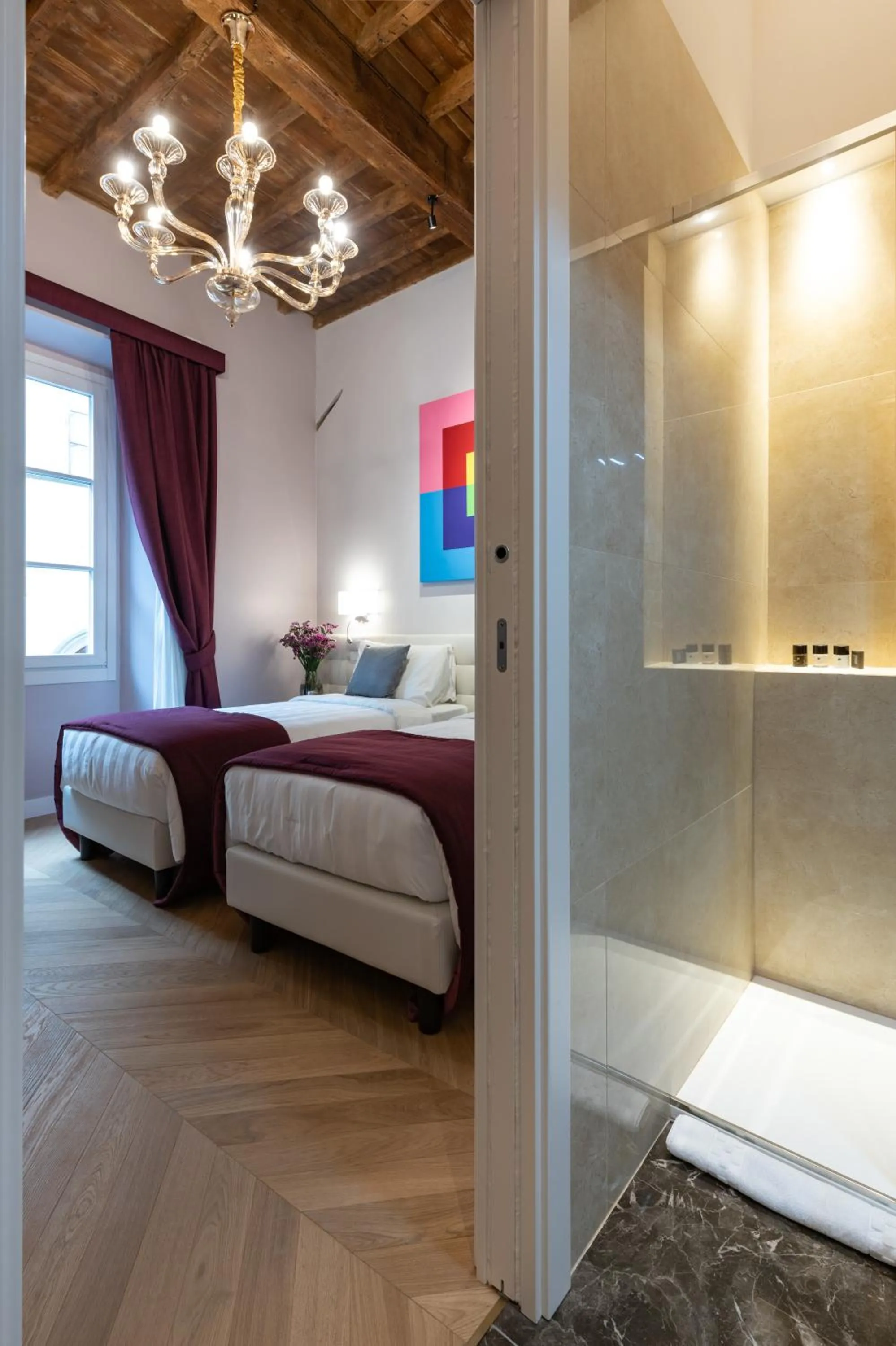 Bedroom, Bed in Kairos by Florence Art Apartments