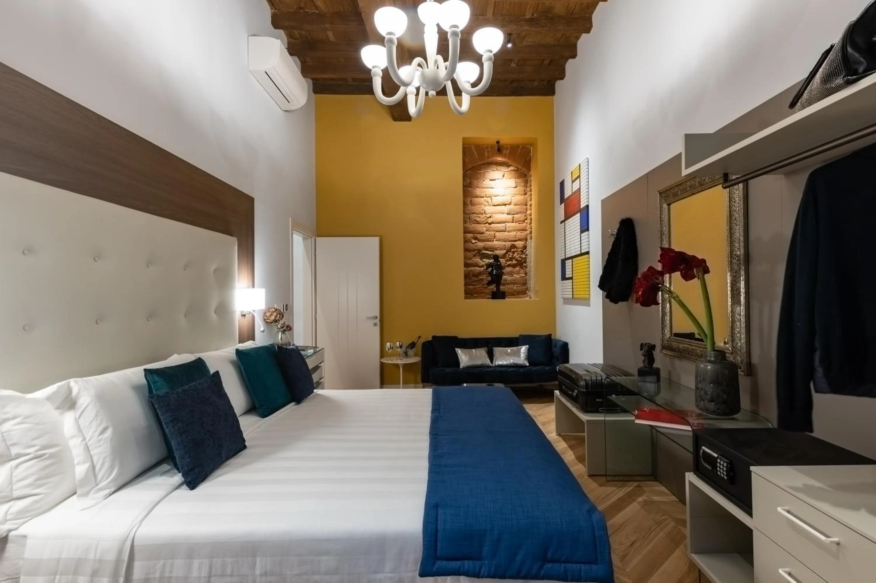 Bedroom, Bed in Kairos by Florence Art Apartments