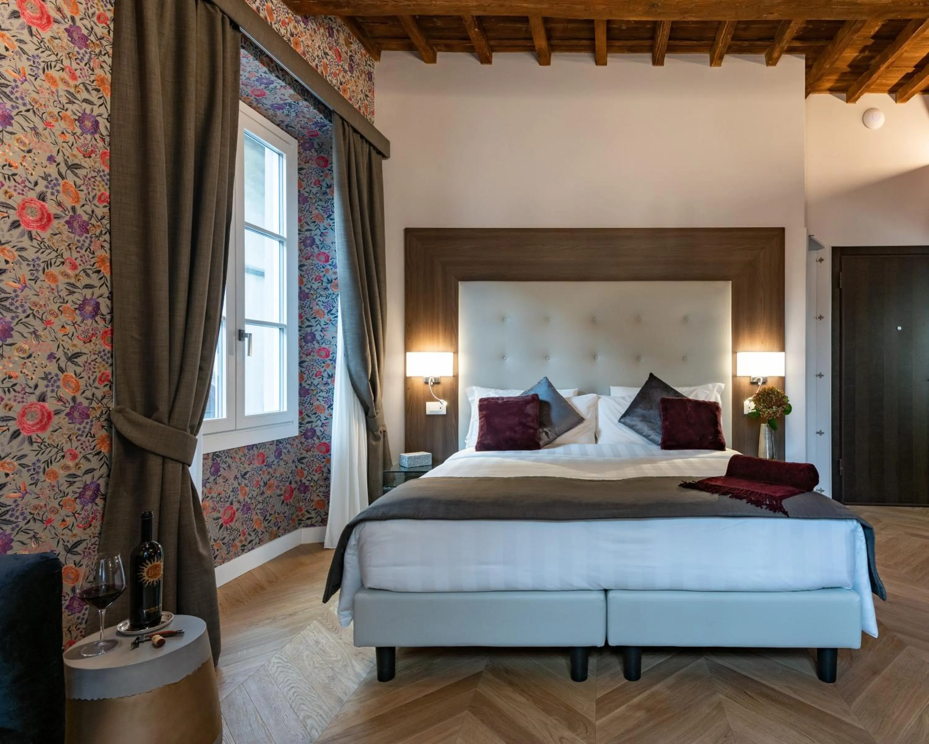 Bed in Kairos by Florence Art Apartments