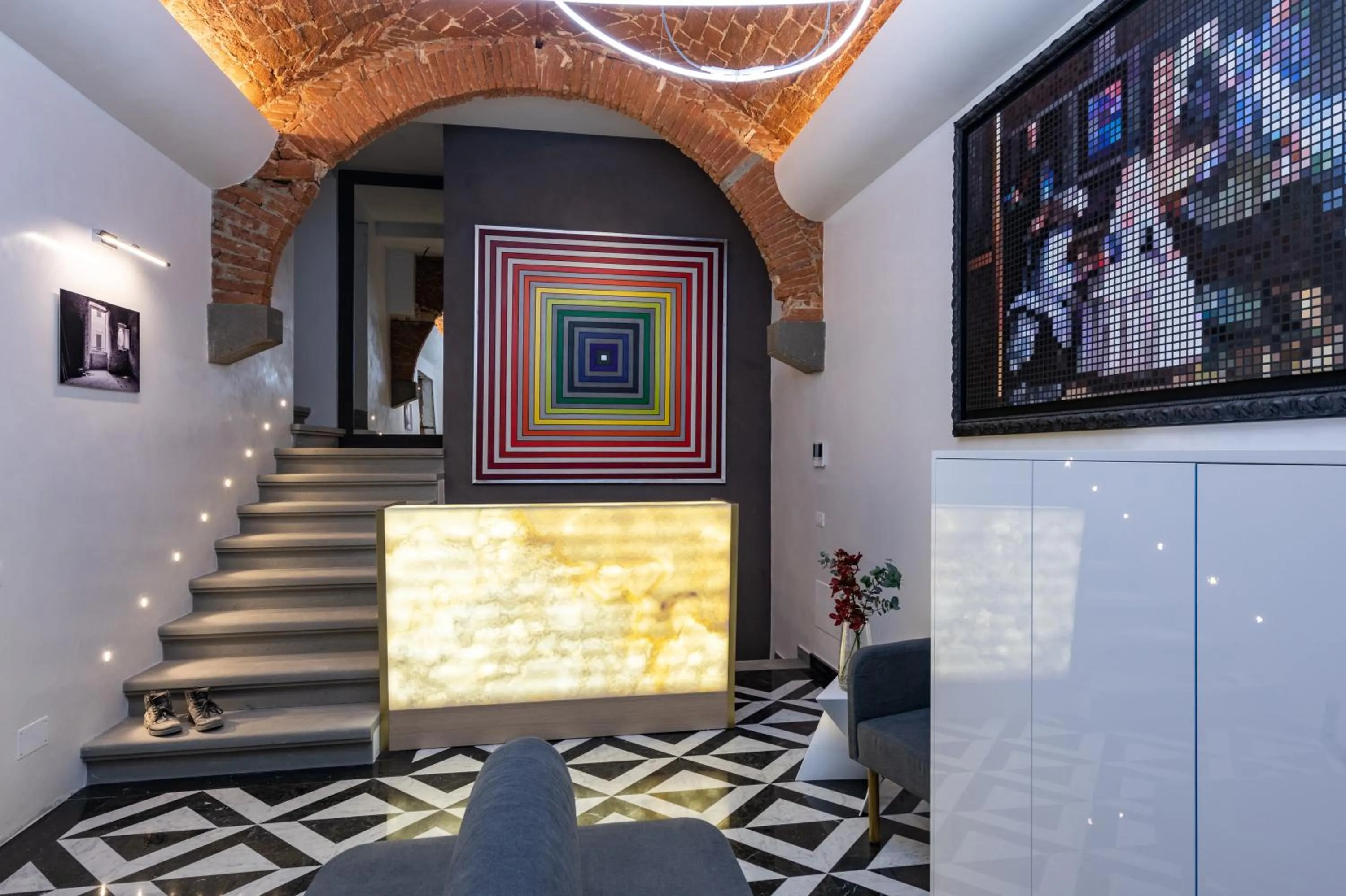 Lobby or reception in Kairos by Florence Art Apartments