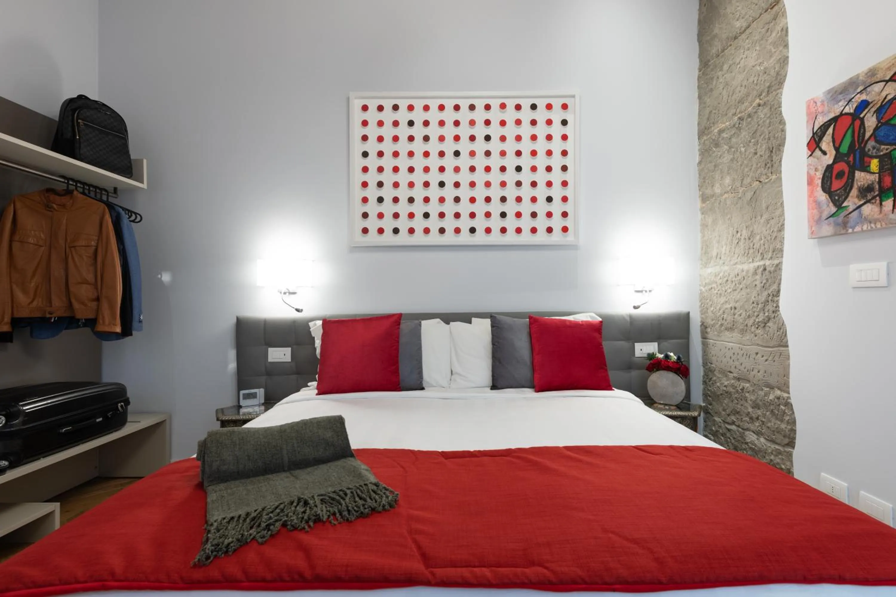 Bed in Kairos by Florence Art Apartments