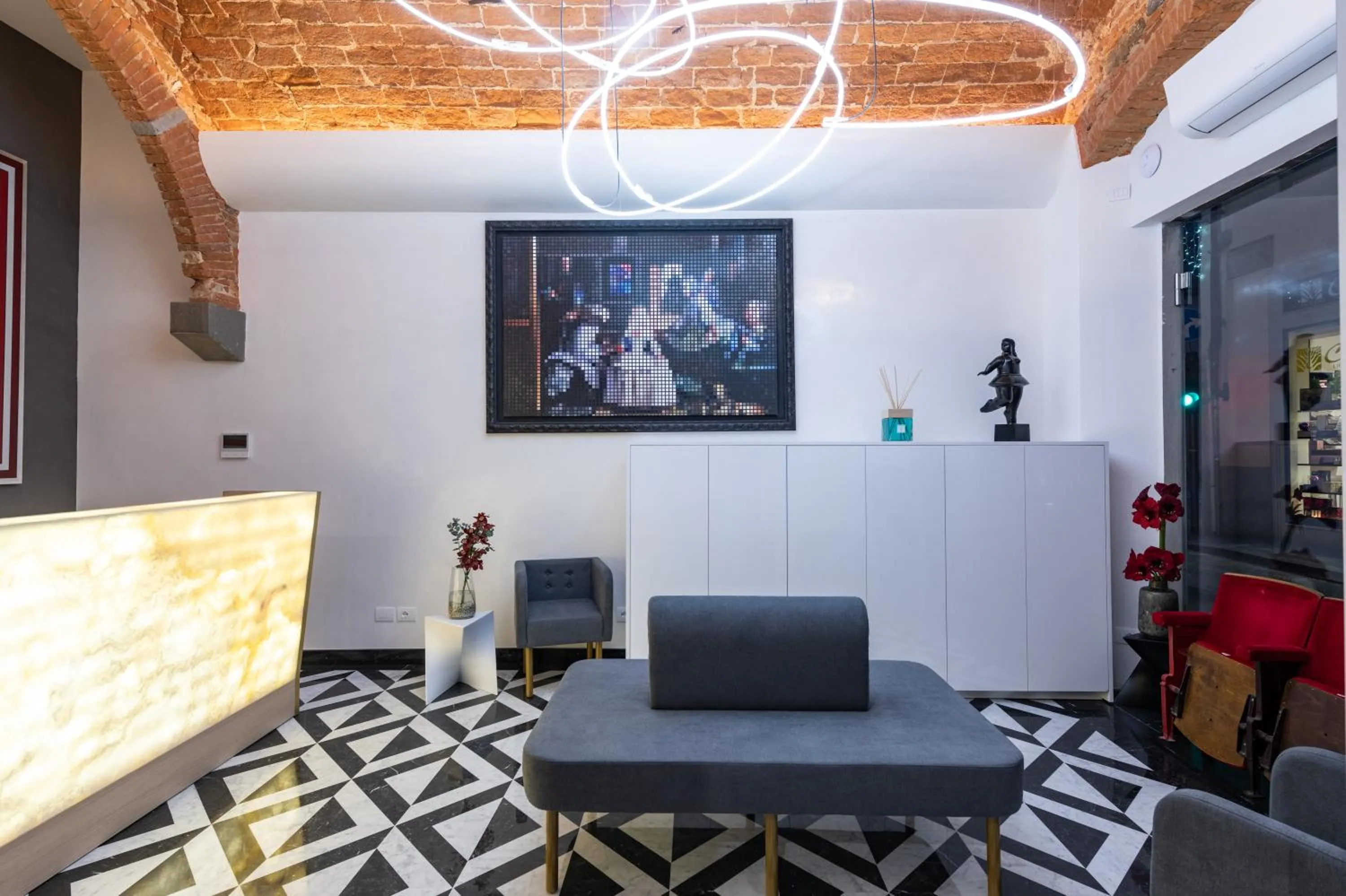 Lobby or reception in Kairos by Florence Art Apartments