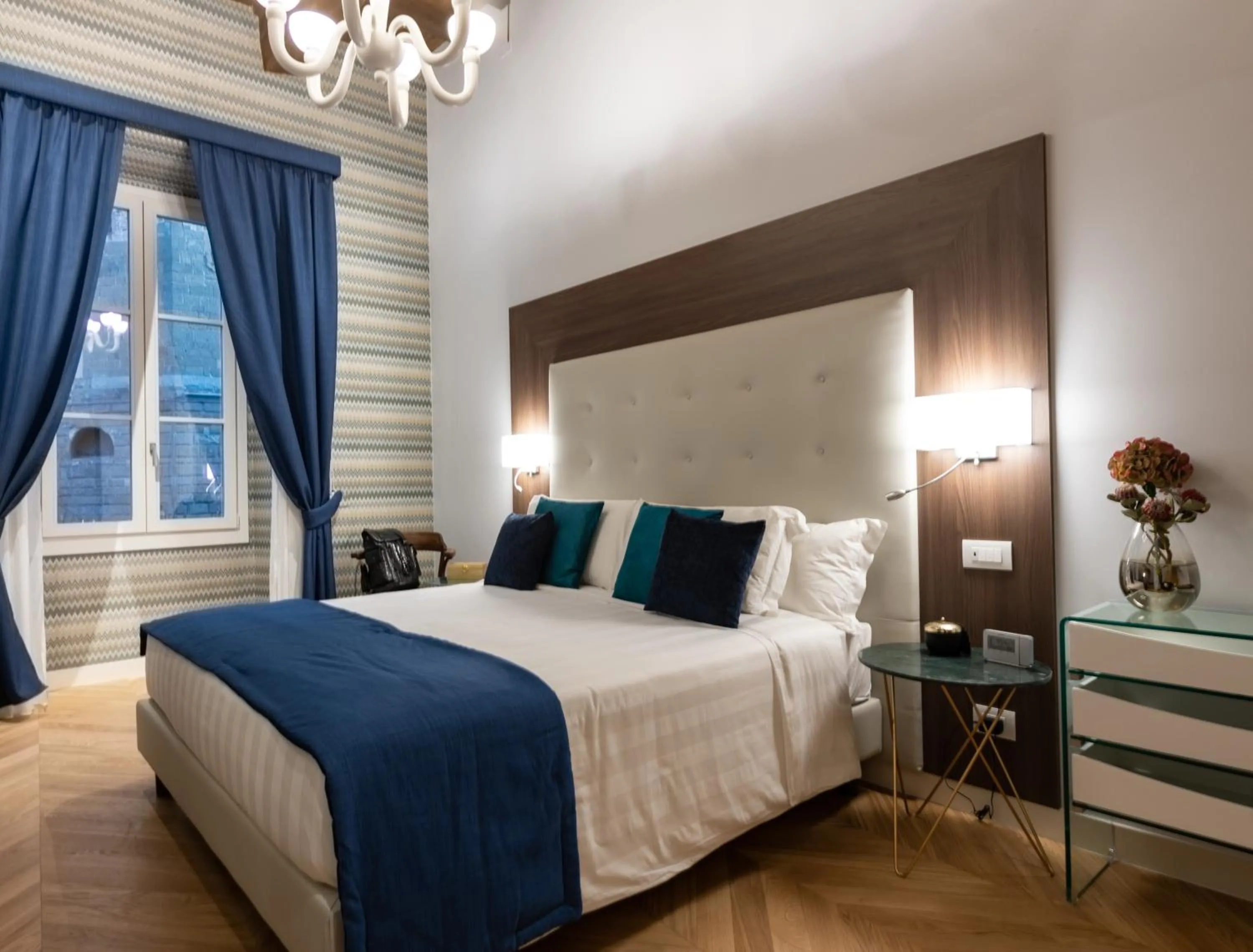 Bed in Kairos by Florence Art Apartments