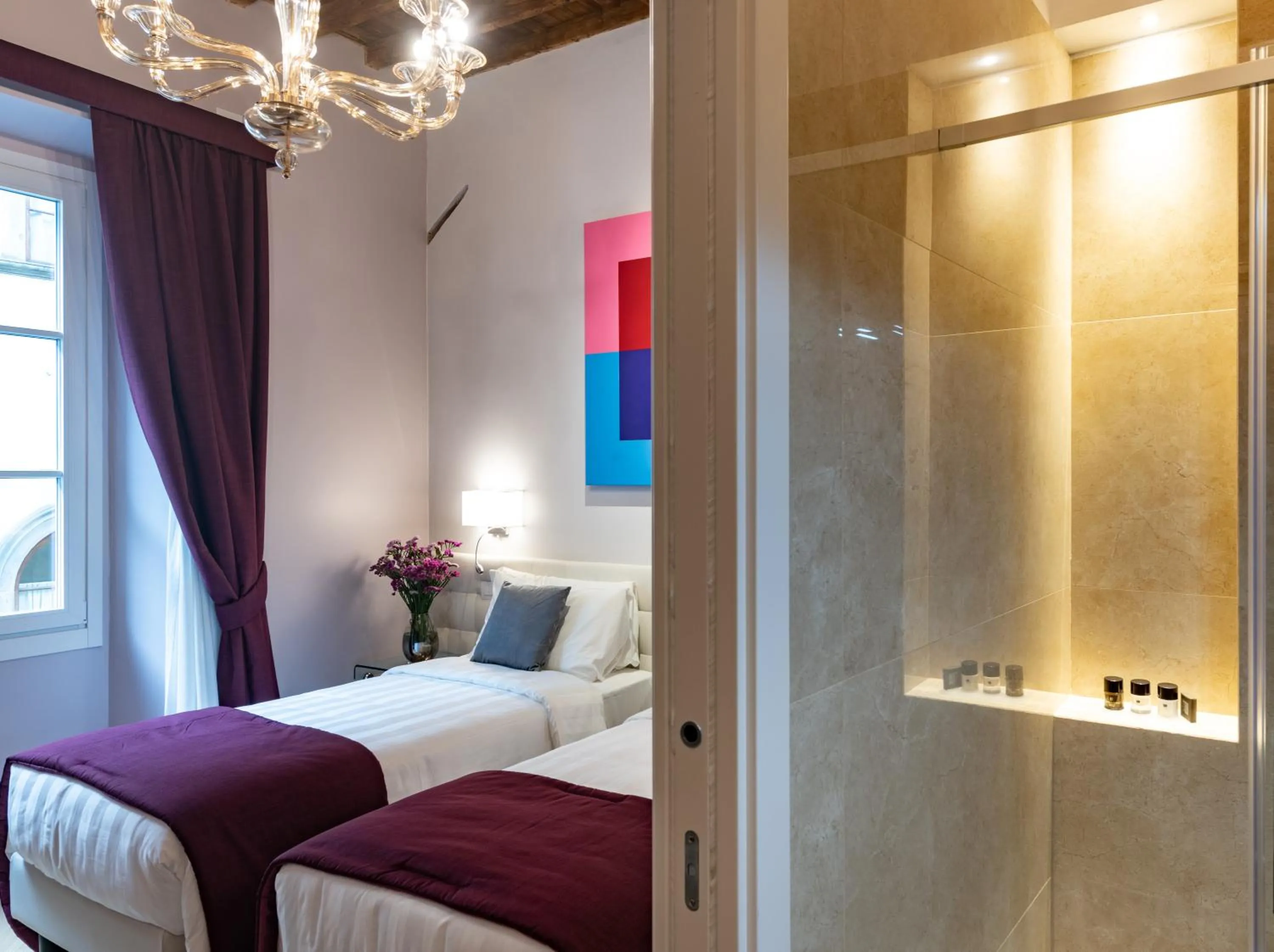 Bedroom, Bed in Kairos by Florence Art Apartments