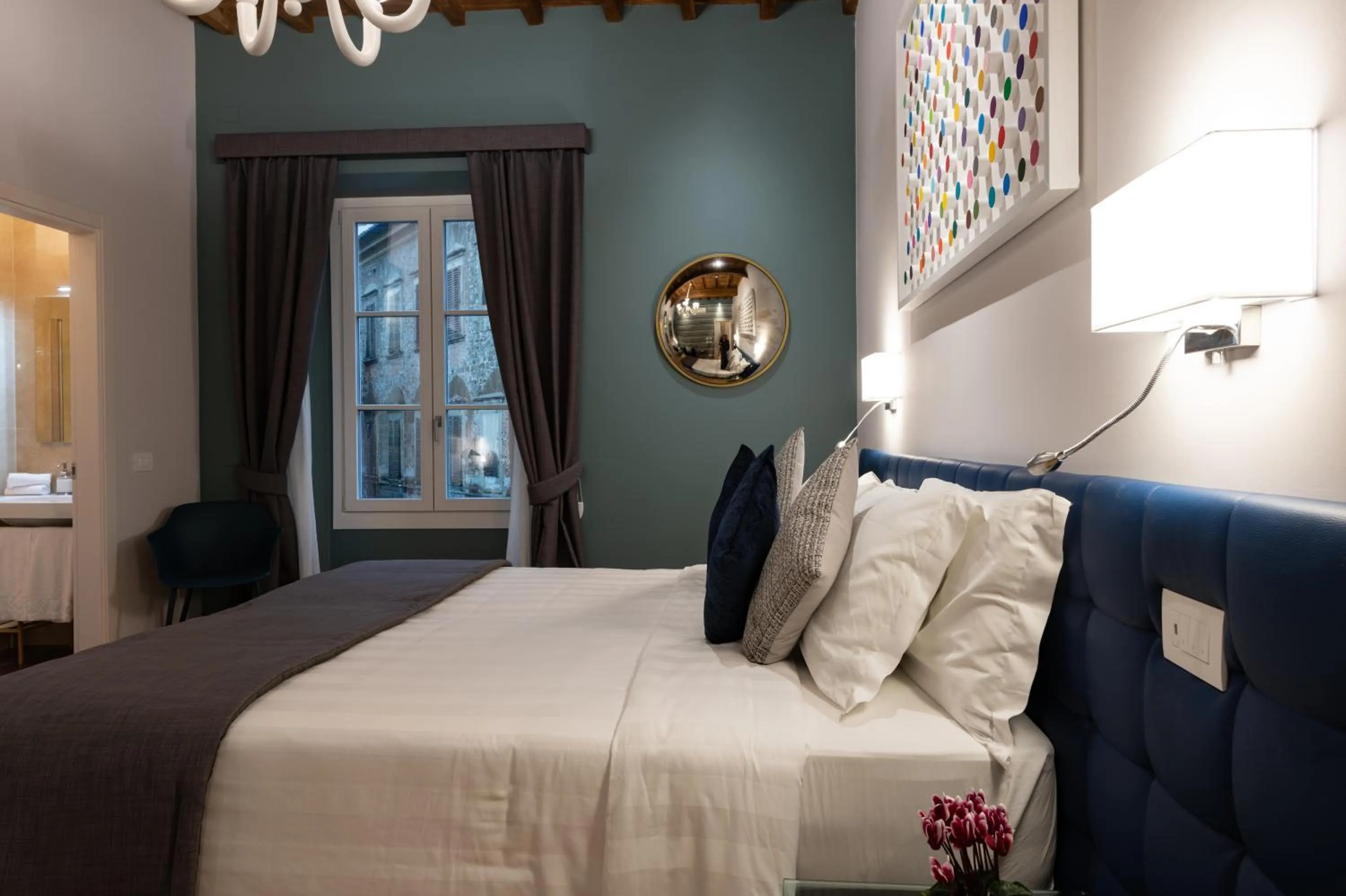 Bed in Kairos by Florence Art Apartments