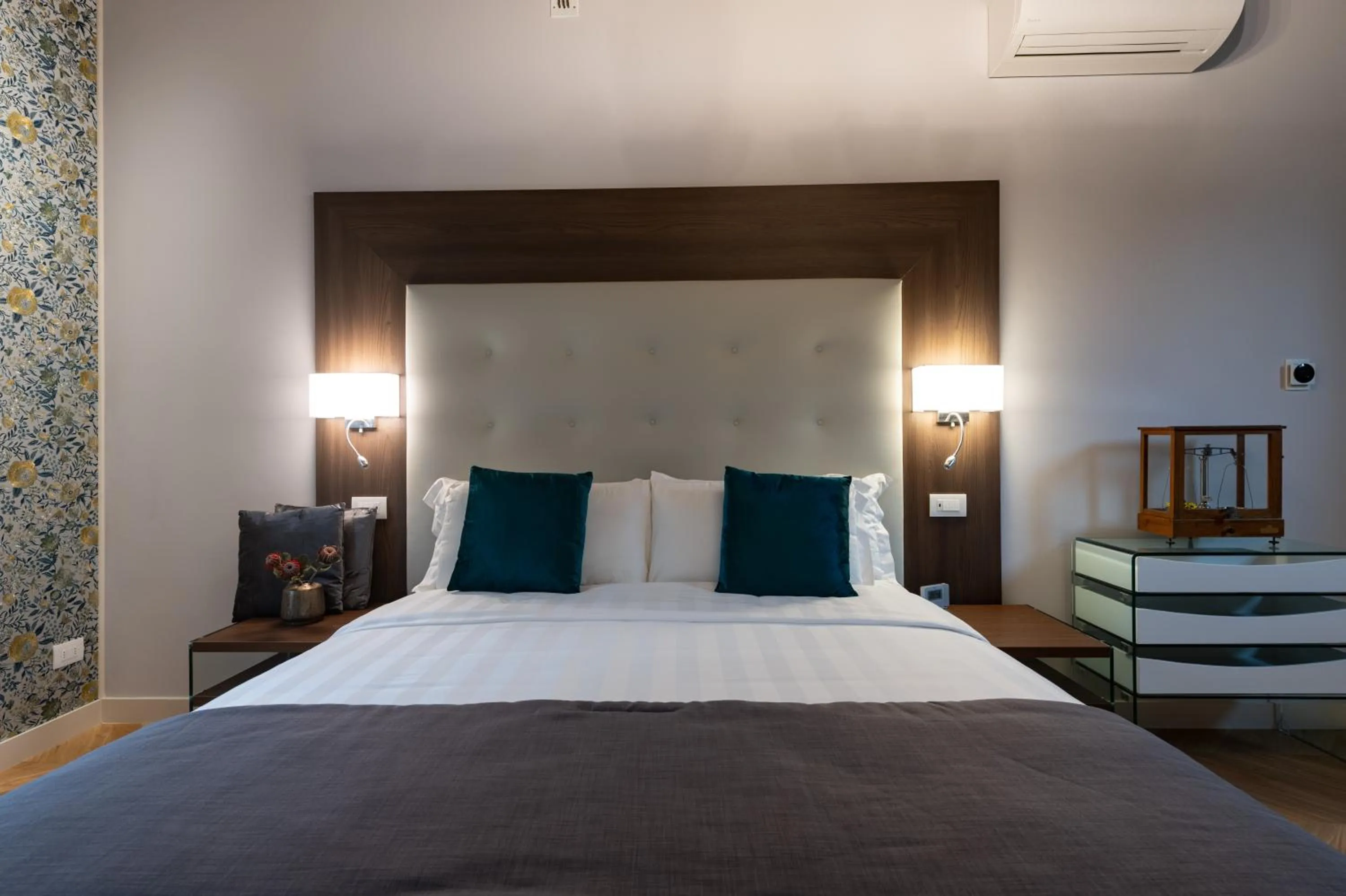 Bed in Kairos by Florence Art Apartments