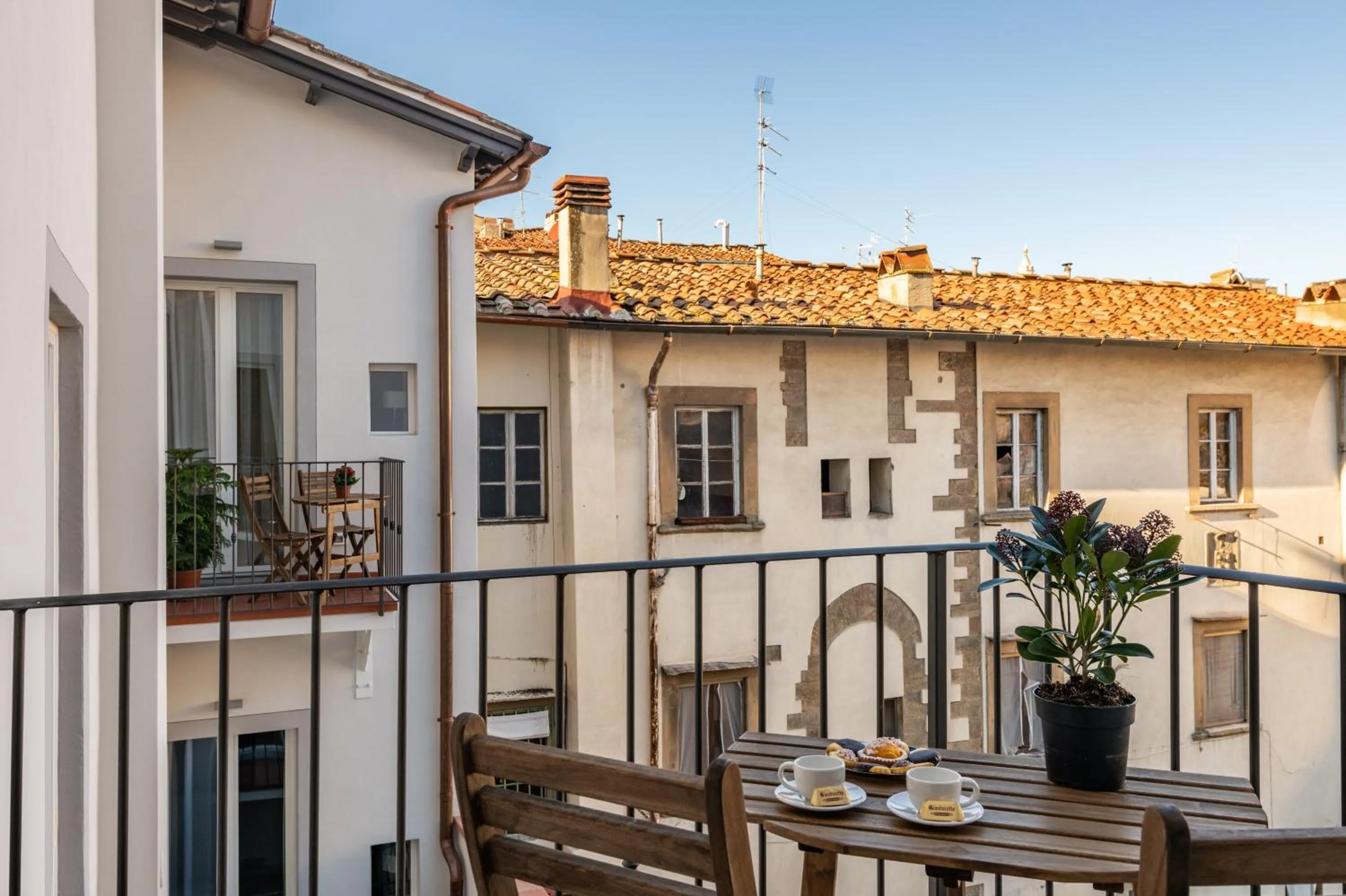 Balcony/Terrace in Kairos by Florence Art Apartments