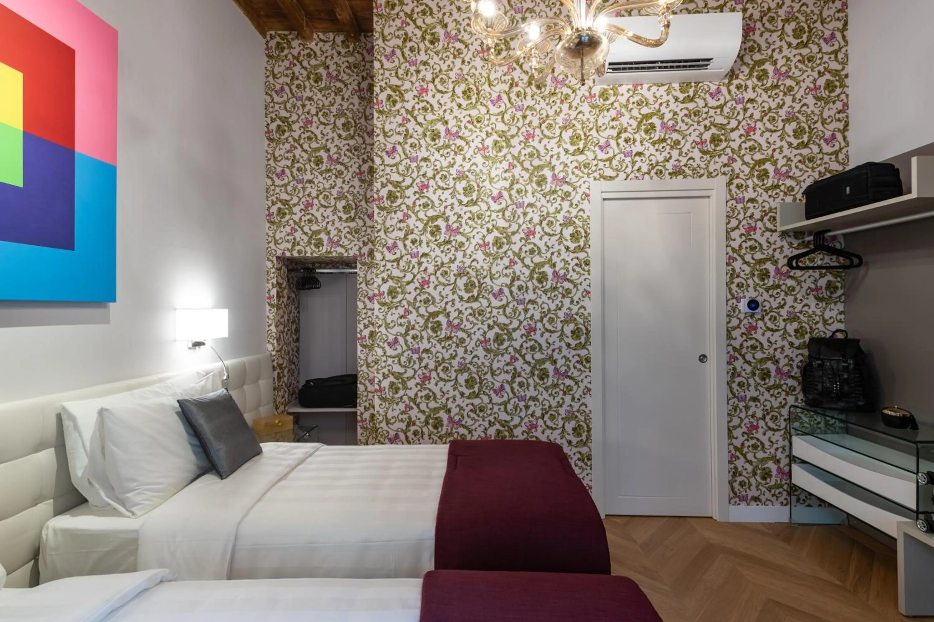 Bed in Kairos by Florence Art Apartments