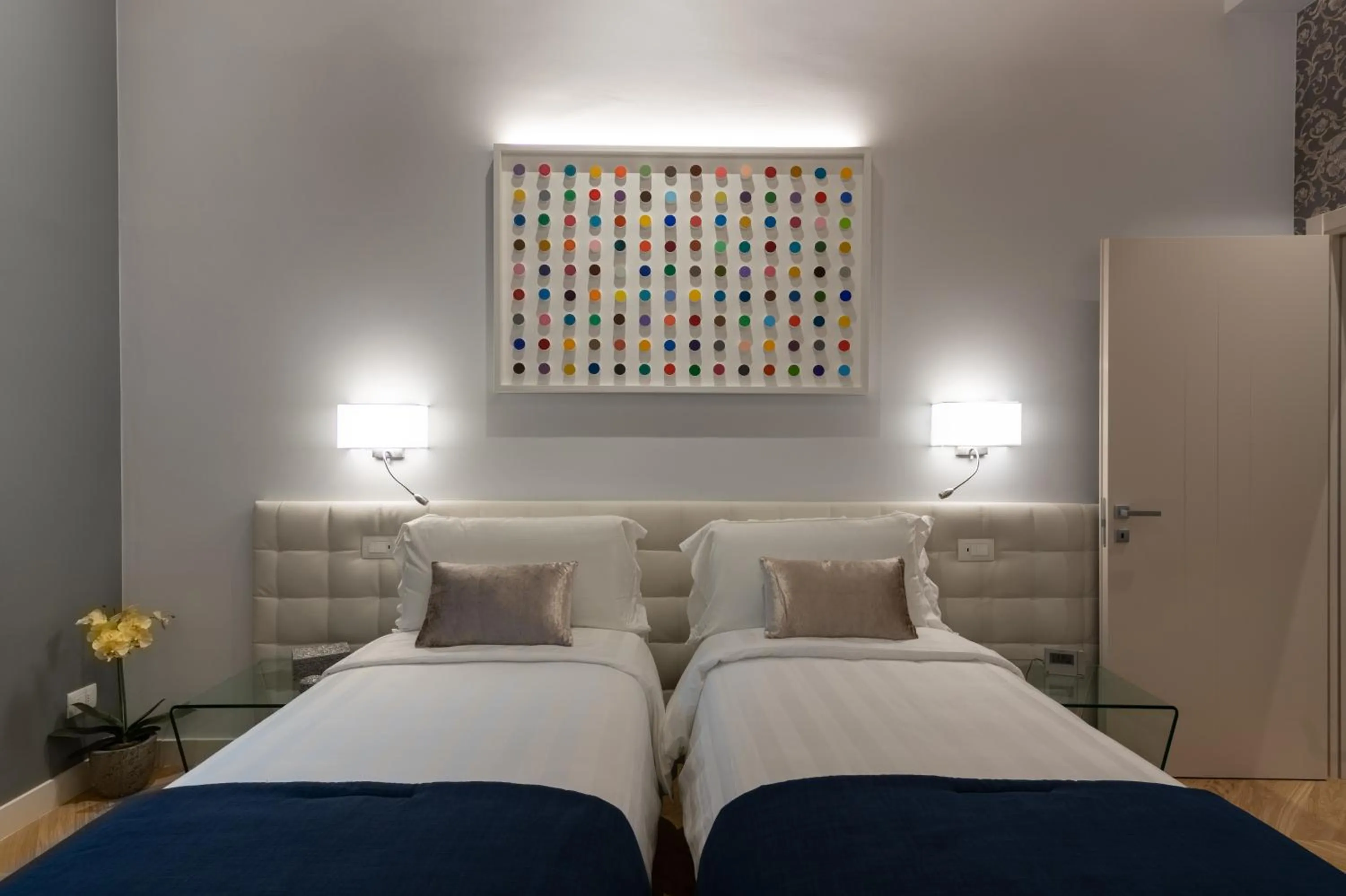 Bed in Kairos by Florence Art Apartments