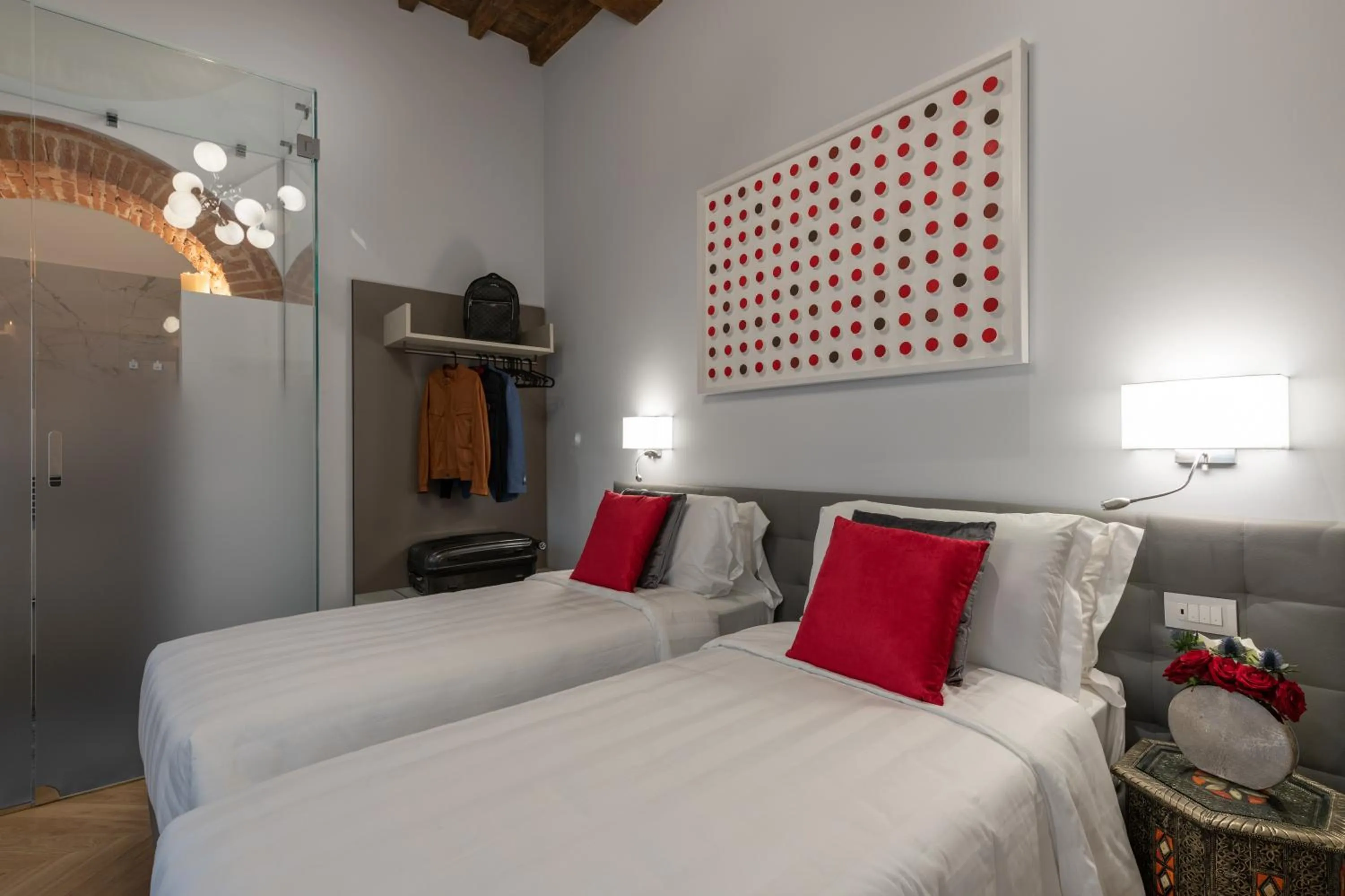 Bed in Kairos by Florence Art Apartments