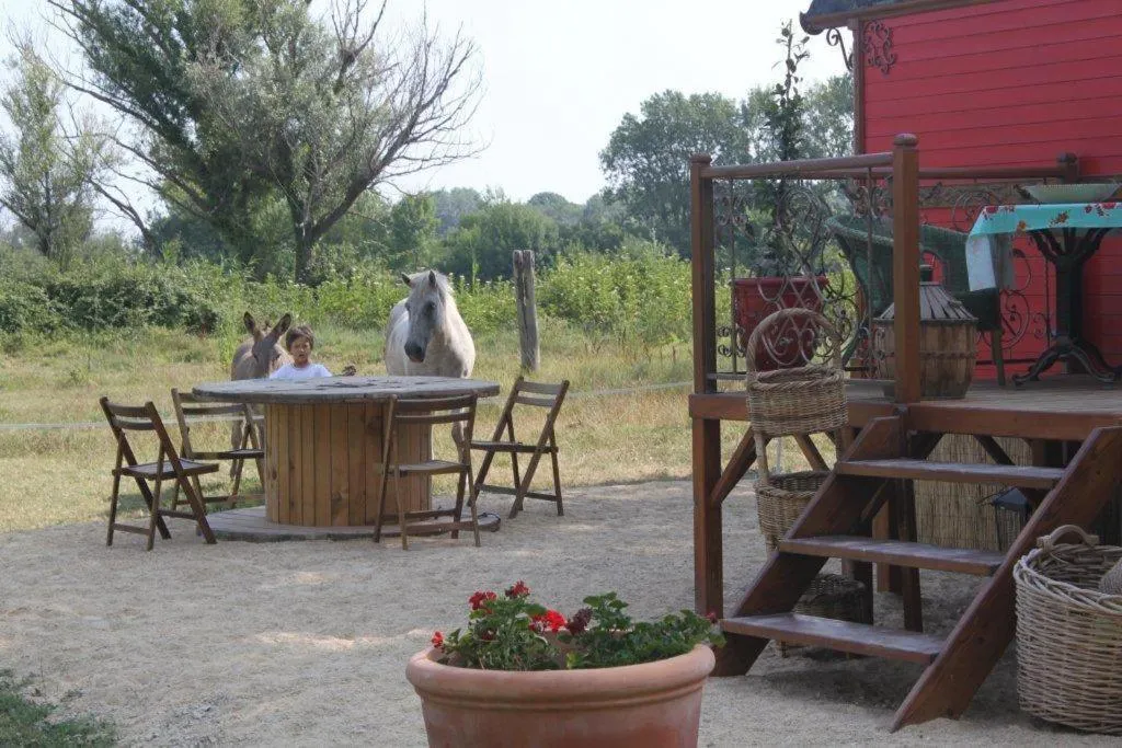 La roulotte "Les Saintes"