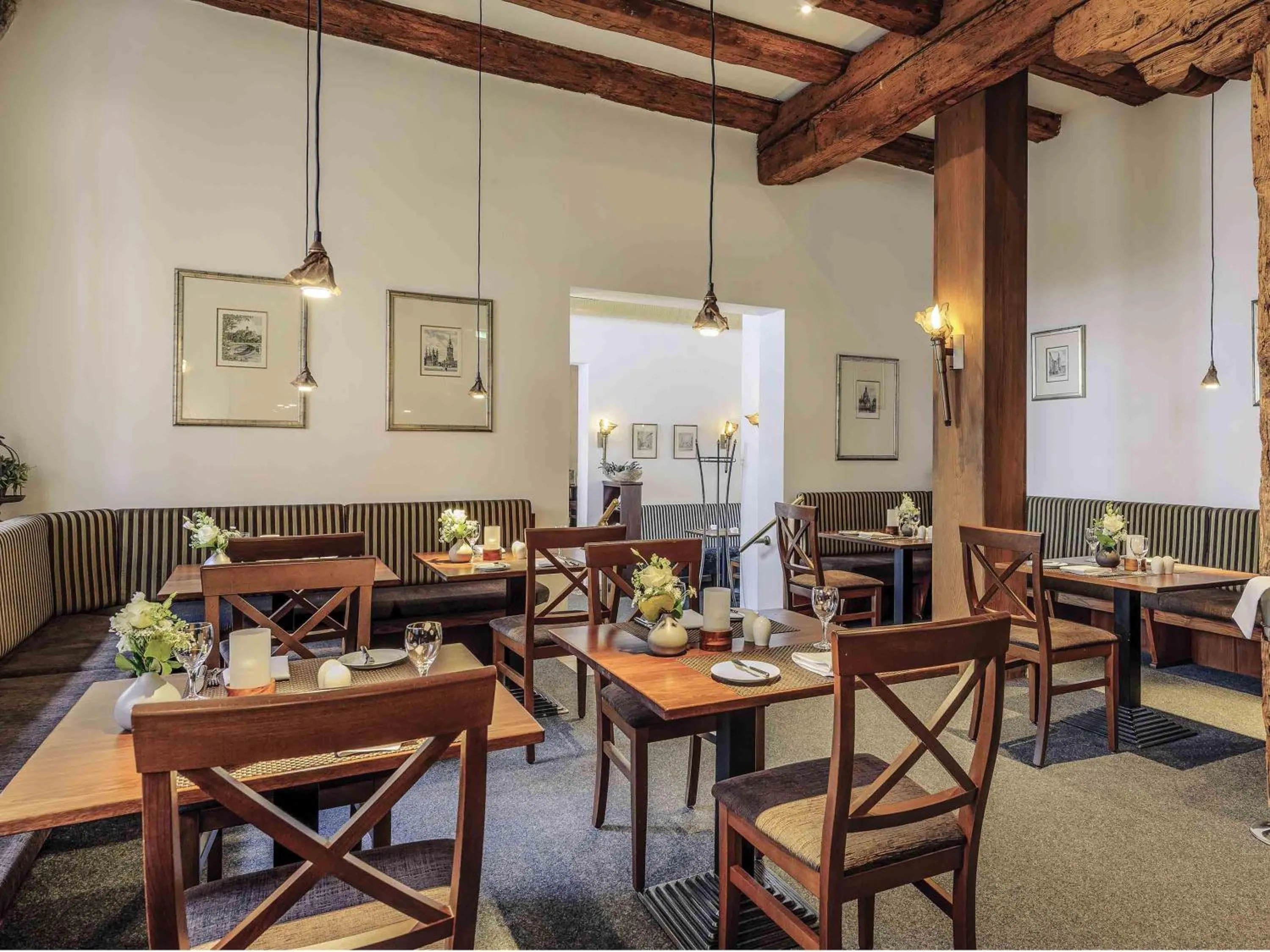 Restaurant/places to eat in Mercure Hotel Erfurt Altstadt