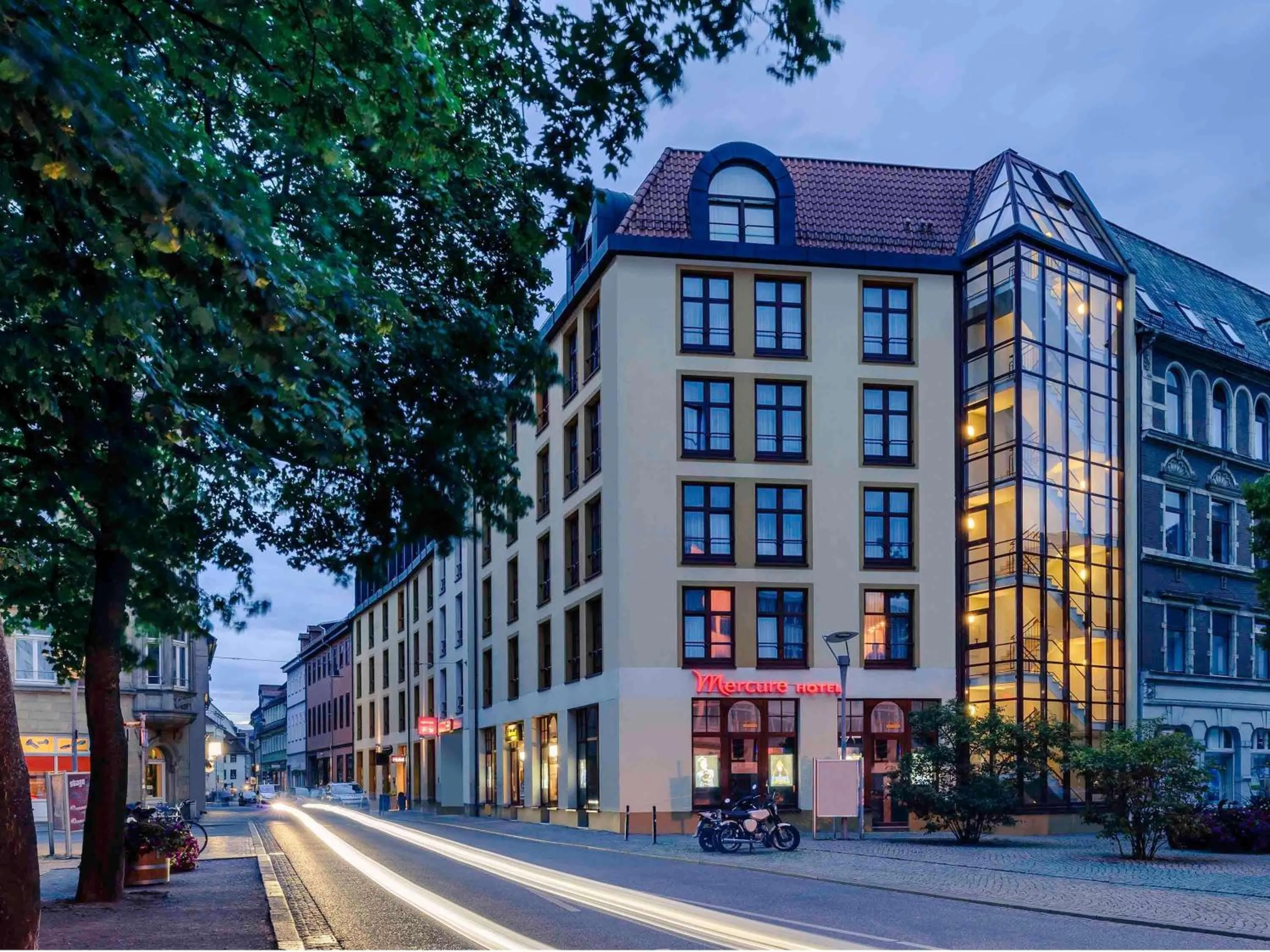 Property building in Mercure Hotel Erfurt Altstadt