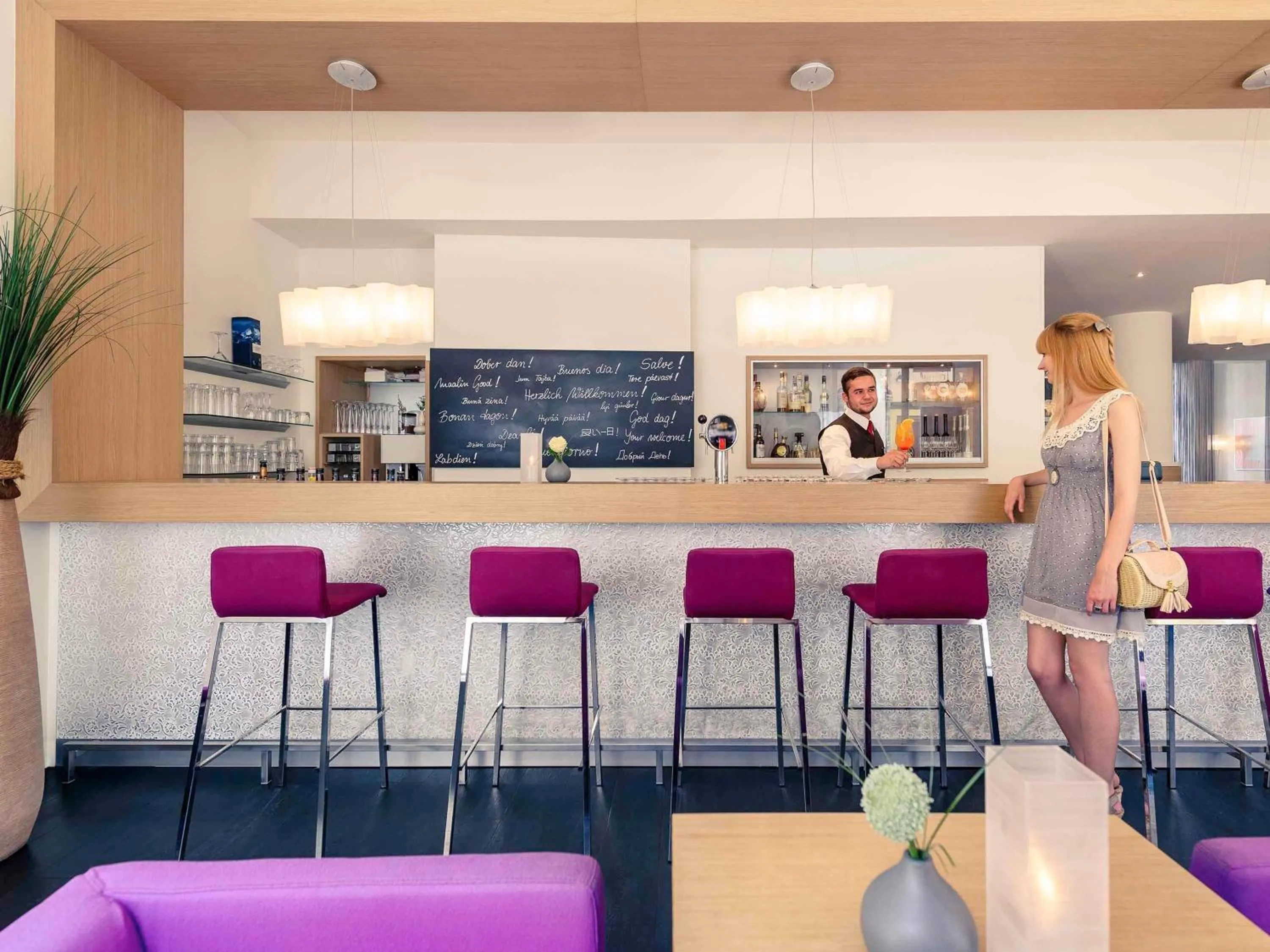 Lounge or bar in Mercure Hotel Erfurt Altstadt