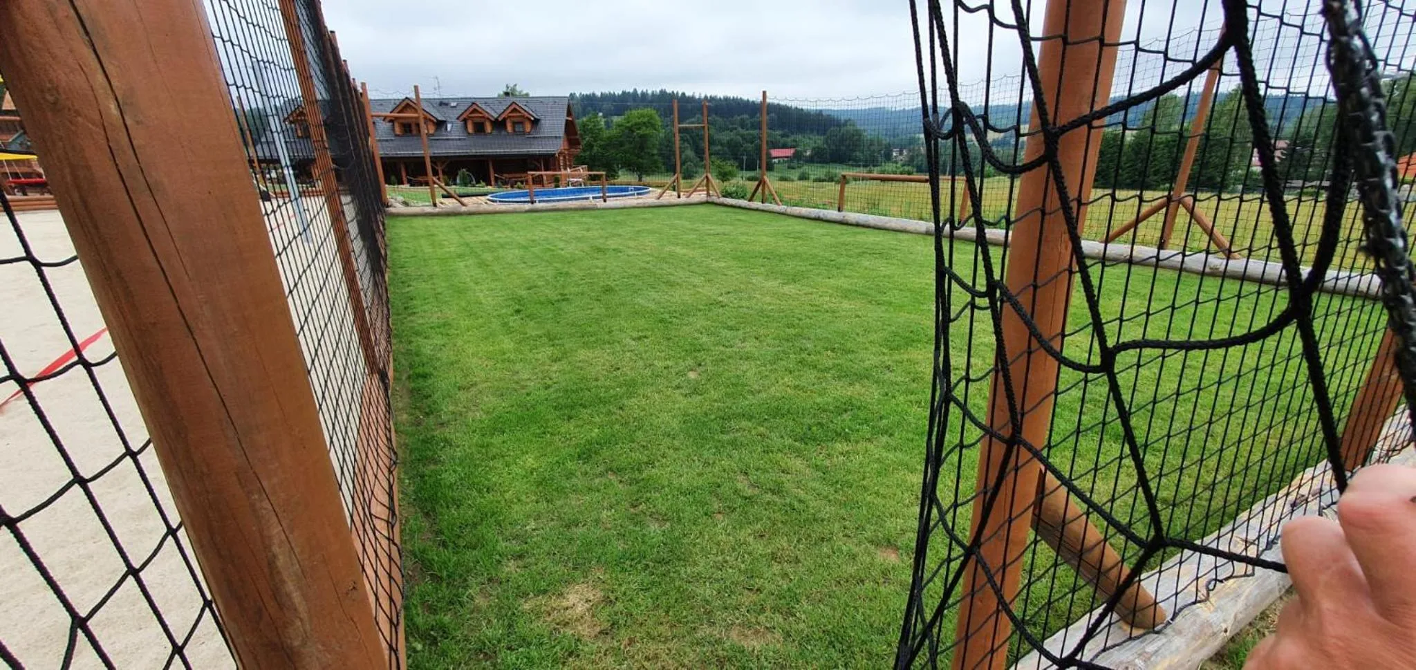 Children play ground in Apartmány Srub Výtoňka Lipno