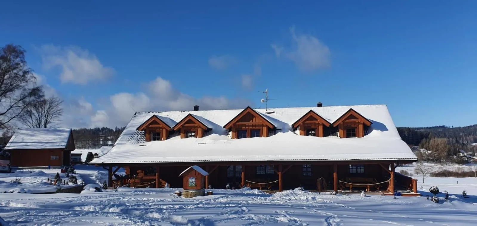 Property building in Apartmány Srub Výtoňka Lipno