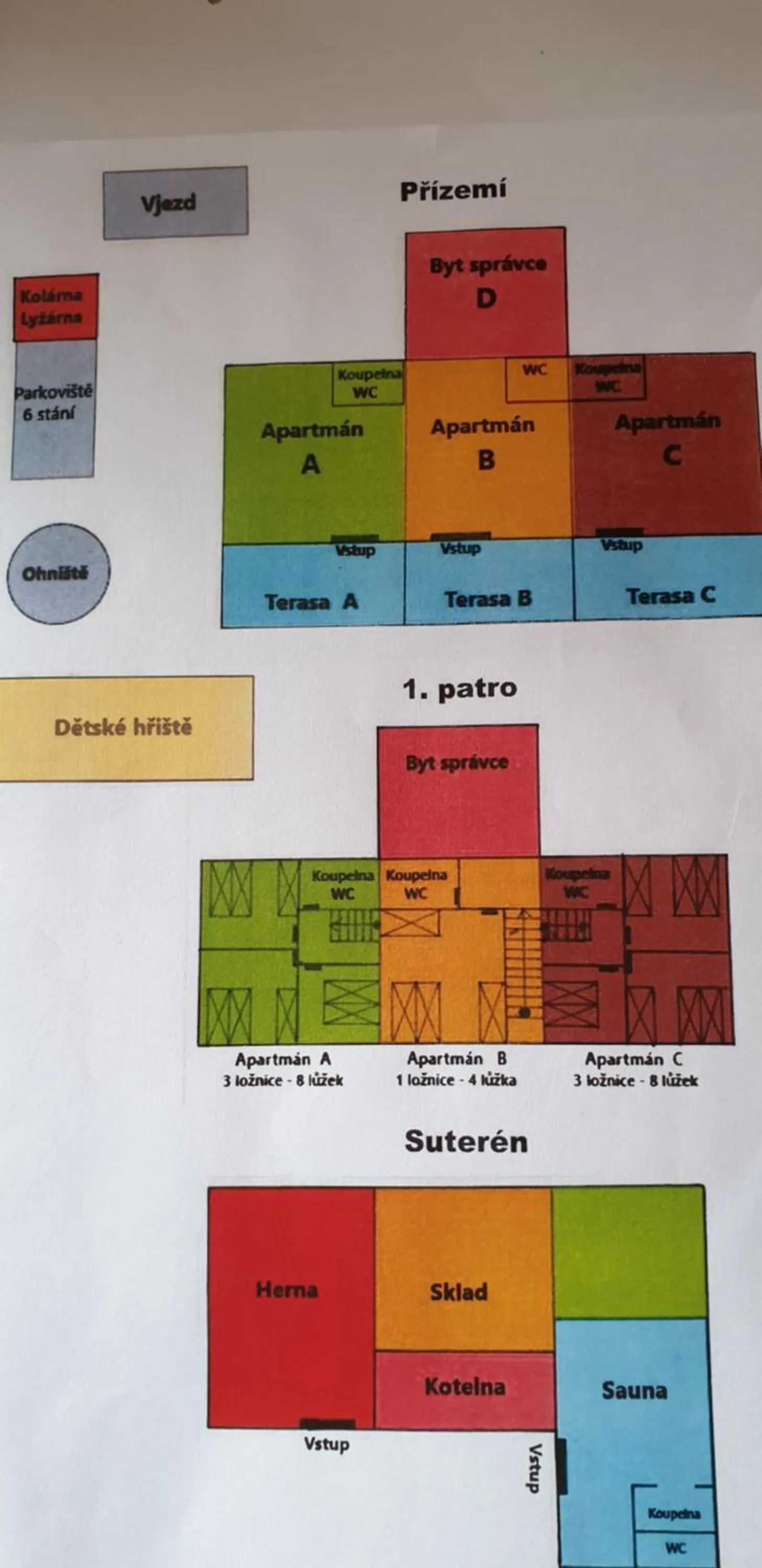 Apartmány Srub Výtoňka Lipno