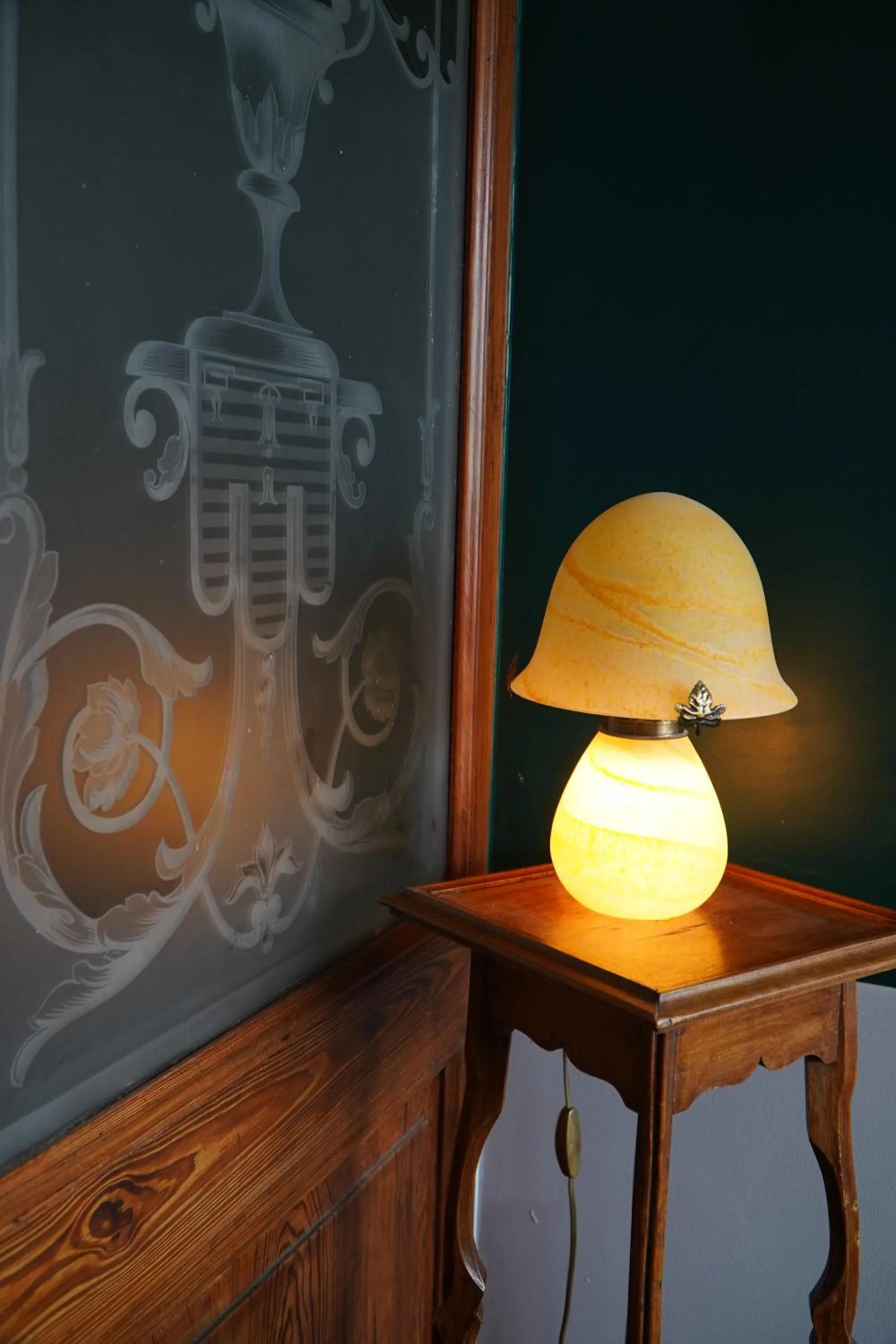 Decorative detail in chambres d'hôtes Le Carillon