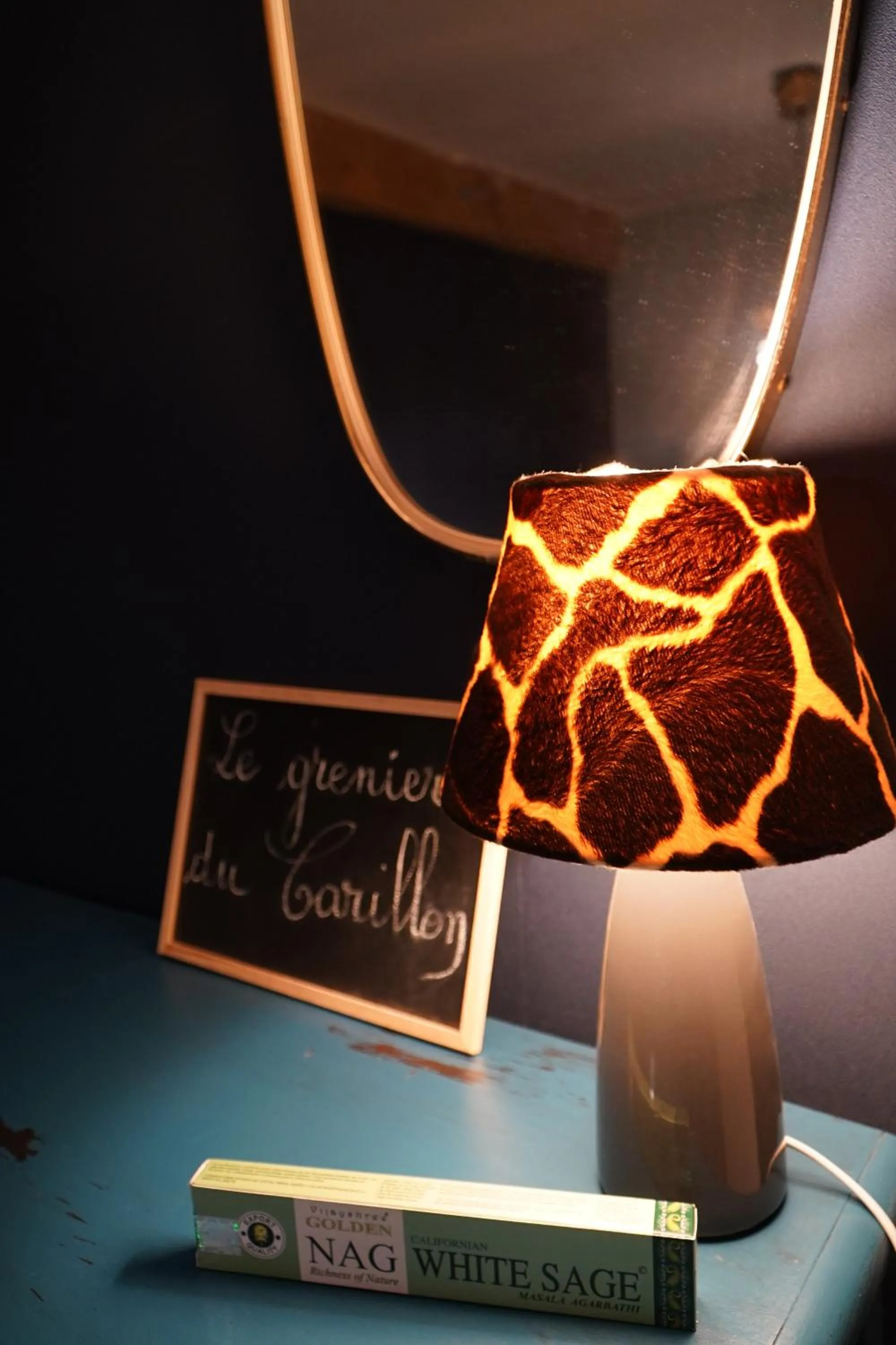 Decorative detail in chambres d'hôtes Le Carillon