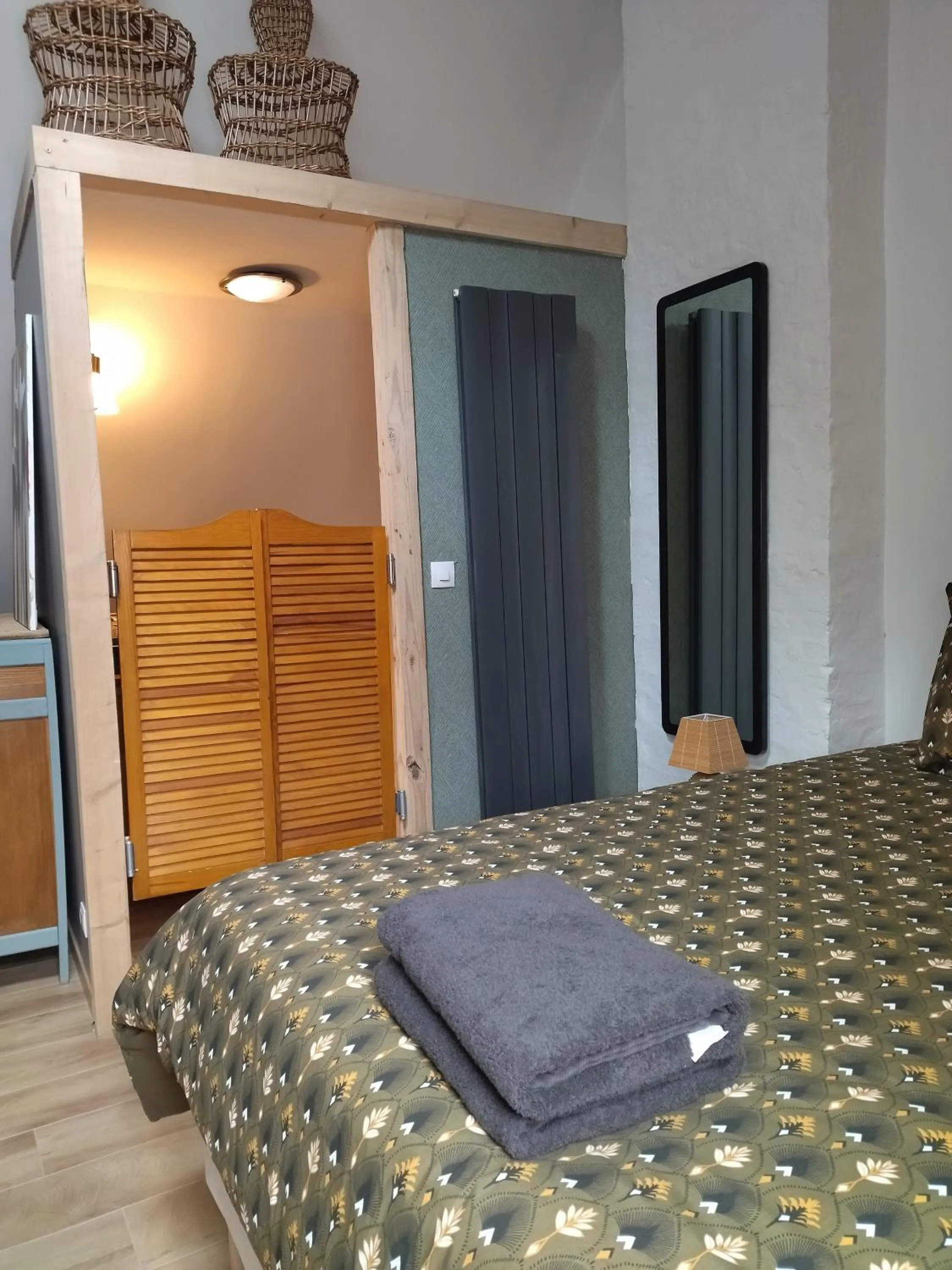 Bed in chambres d'hôtes Le Carillon