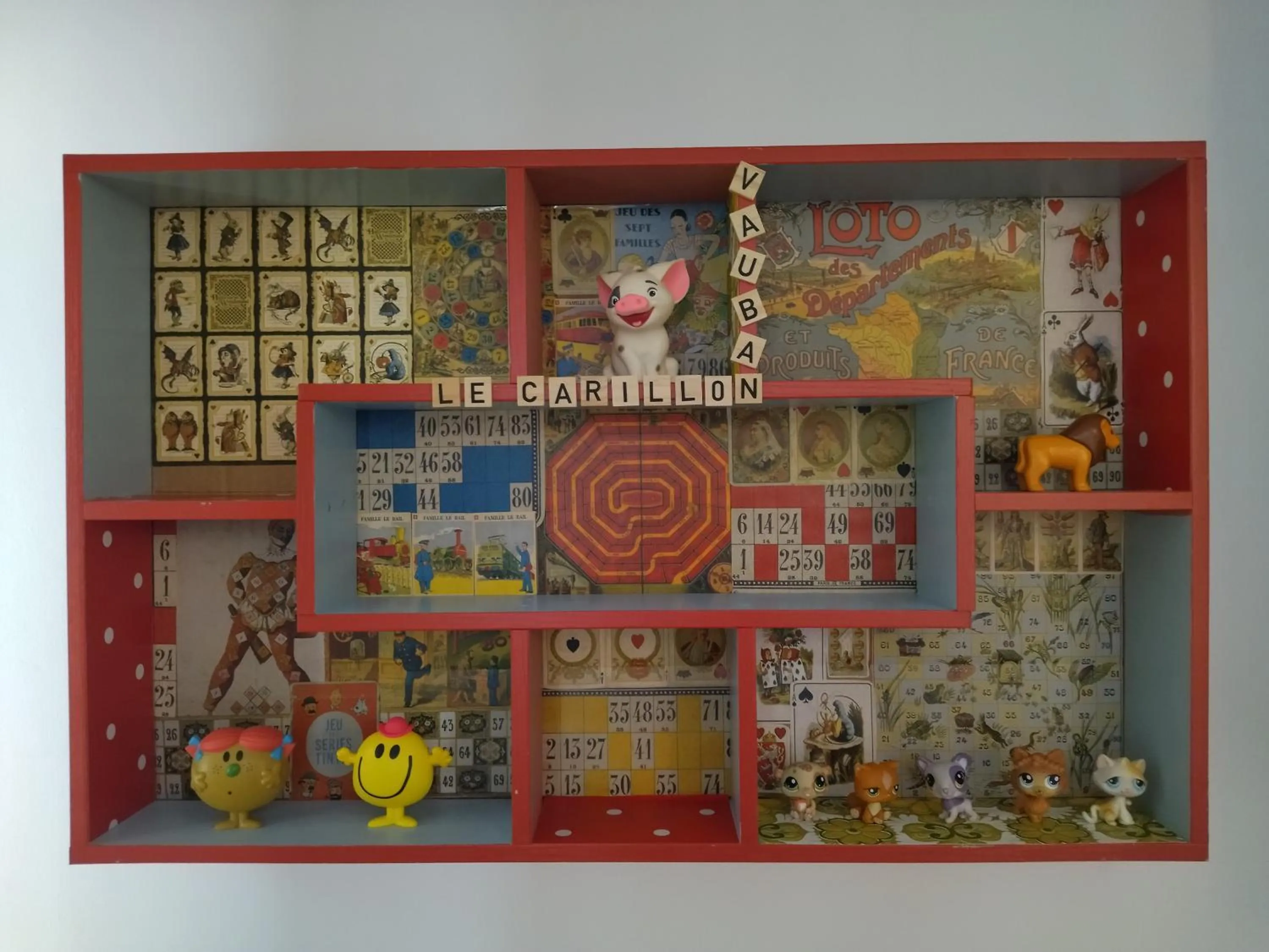 Decorative detail in chambres d'hôtes Le Carillon