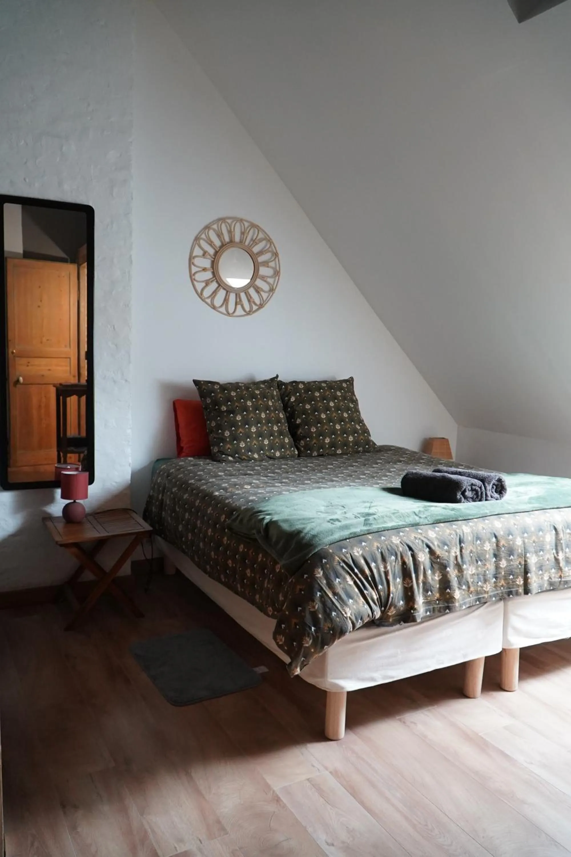 Bed in chambres d'hôtes Le Carillon