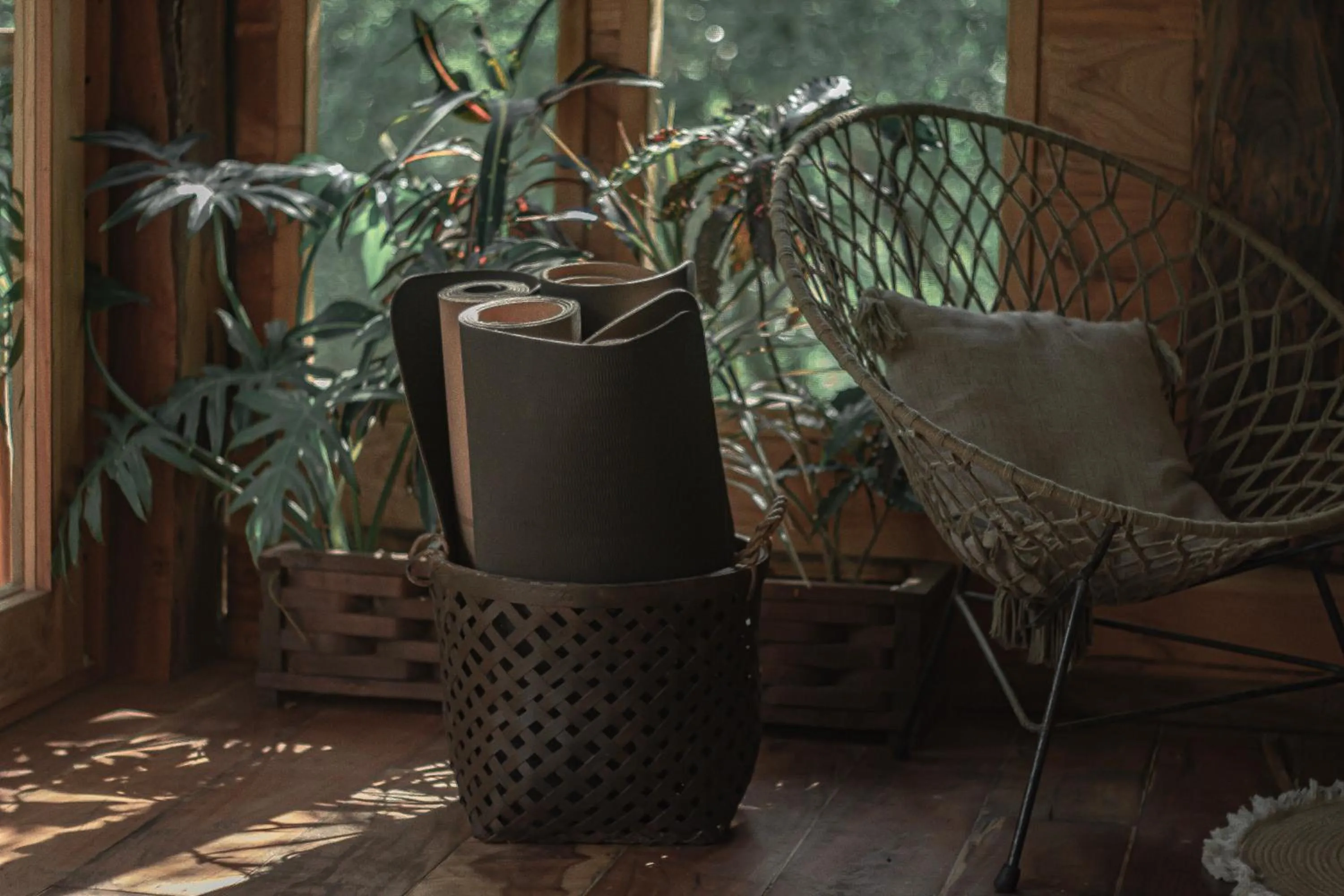 Seating area in ANAND Ecoaldea