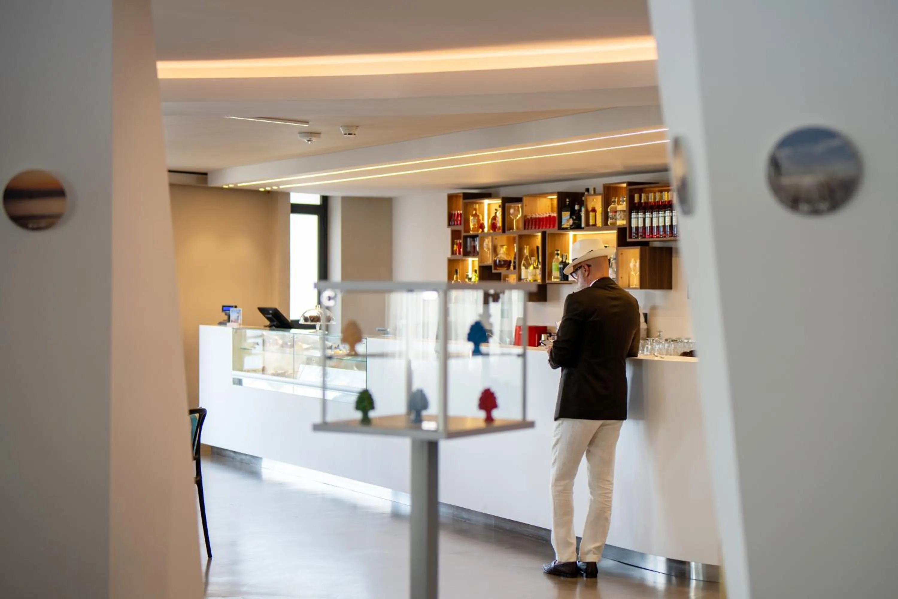 Lobby or reception in Grand Hotel Faraglioni