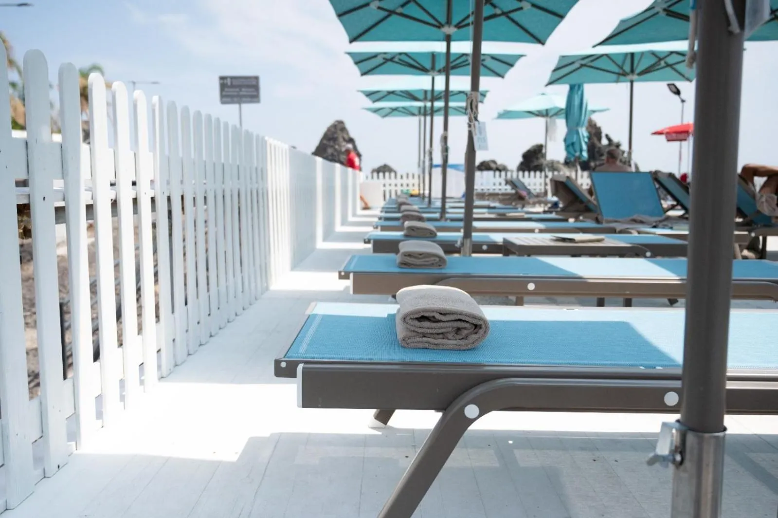 Solarium in Grand Hotel Faraglioni