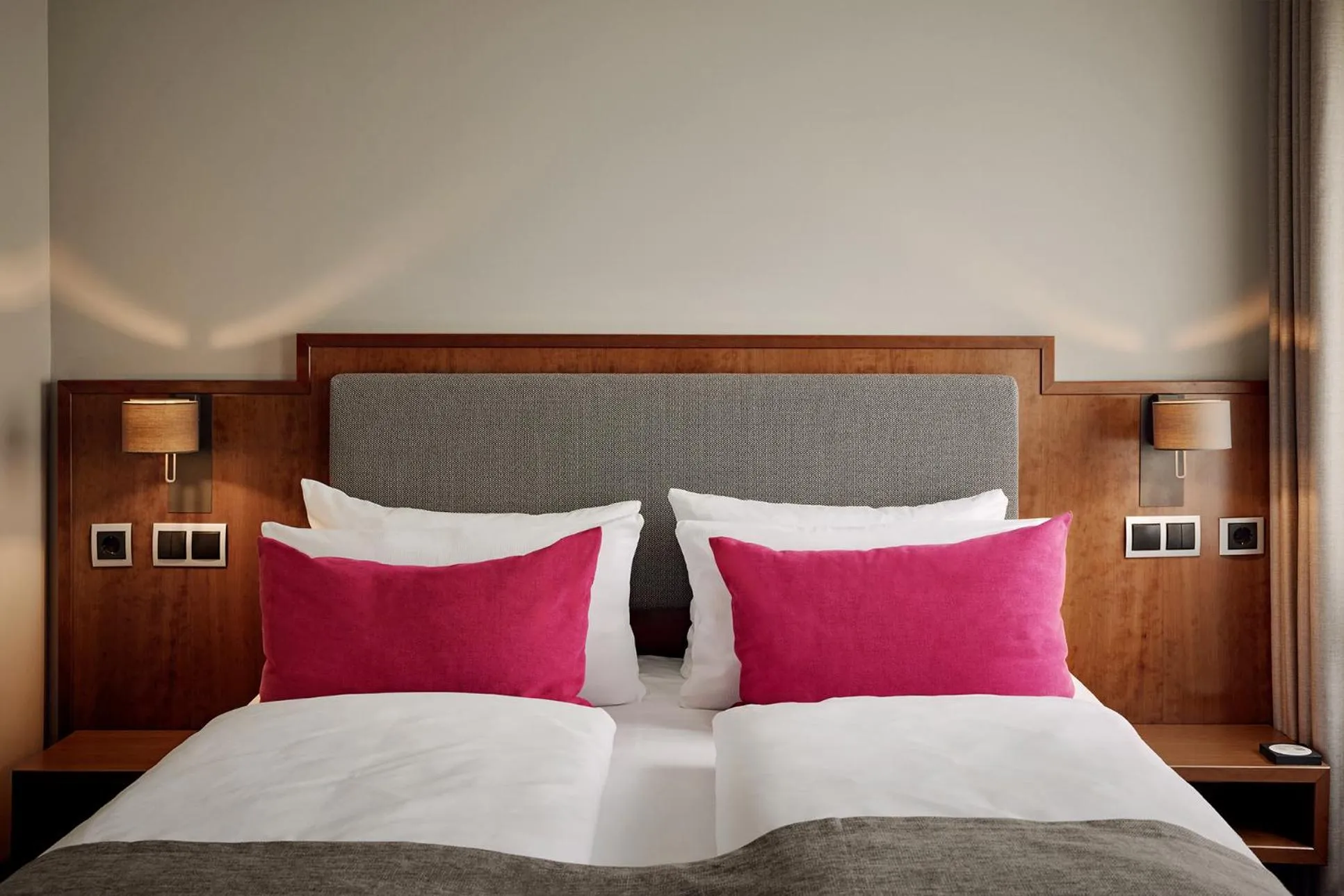 Bed in Hotel St. Annen