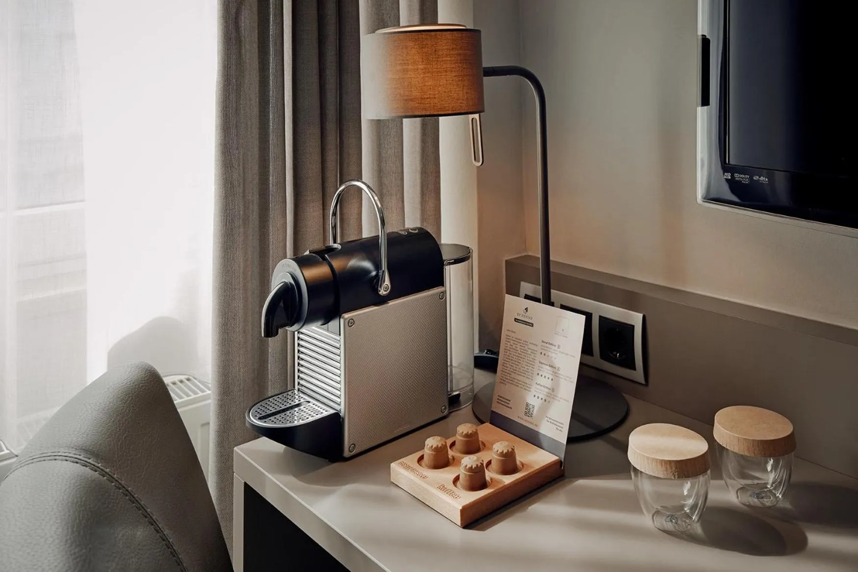 Coffee/tea facilities in Hotel St. Annen