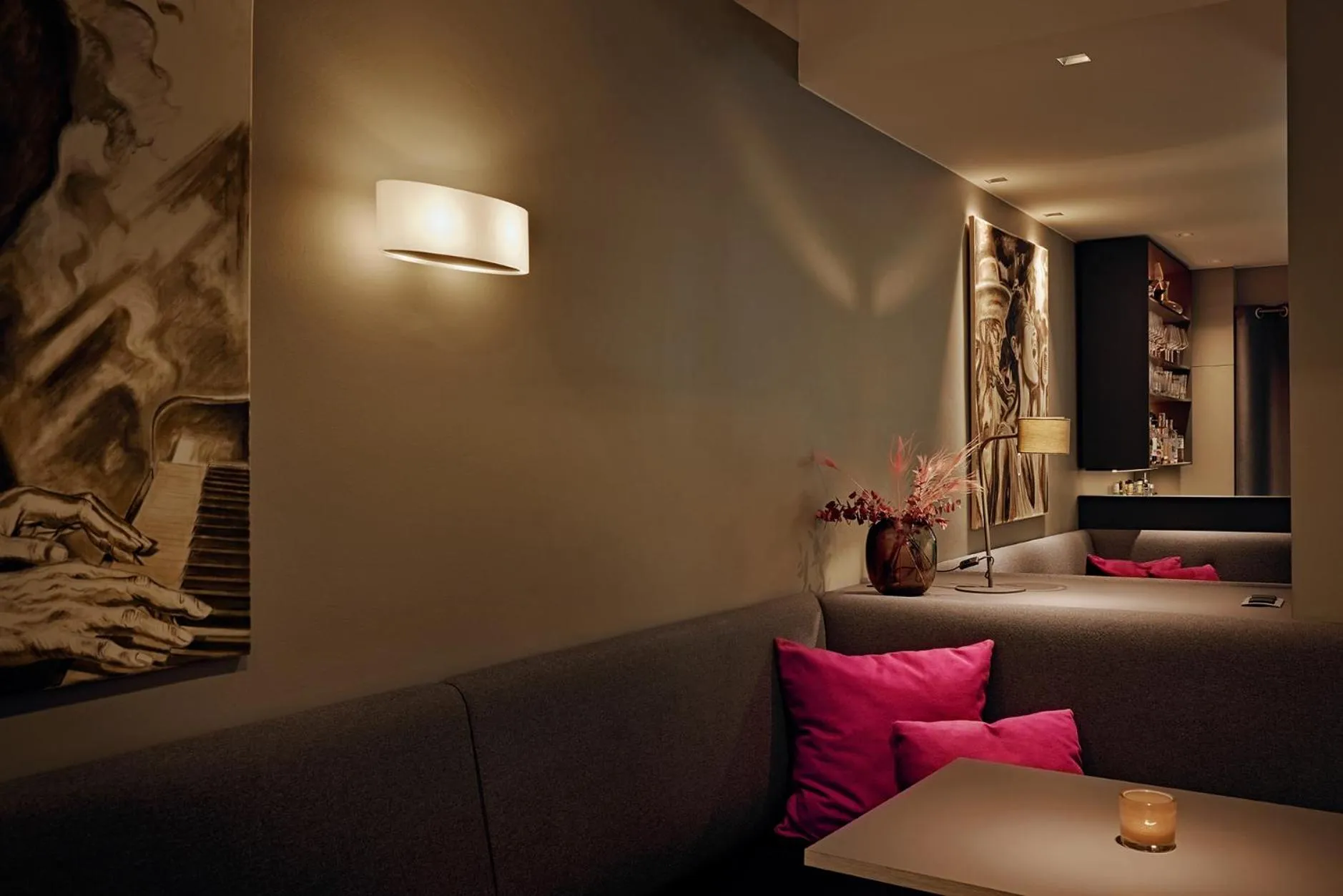 Lounge or bar in Hotel St. Annen