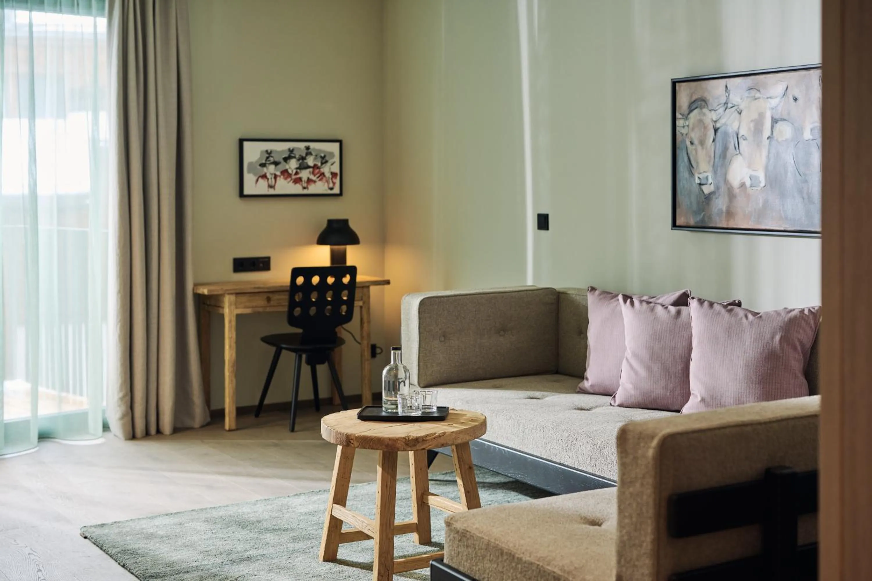 Living room in Ullrhaus - ST ANTON 4 Star Superior