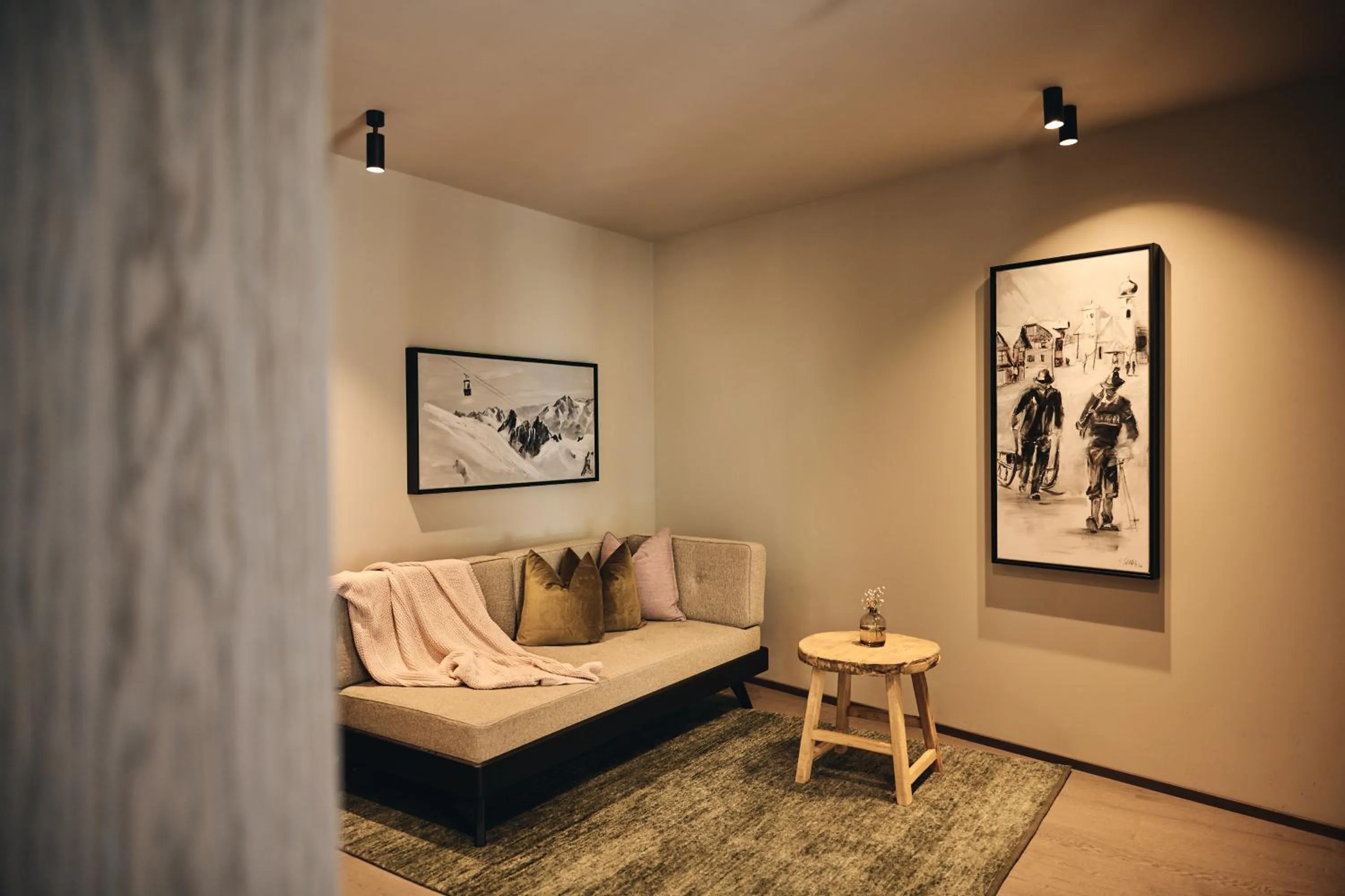 Living room in Ullrhaus - ST ANTON 4 Star Superior