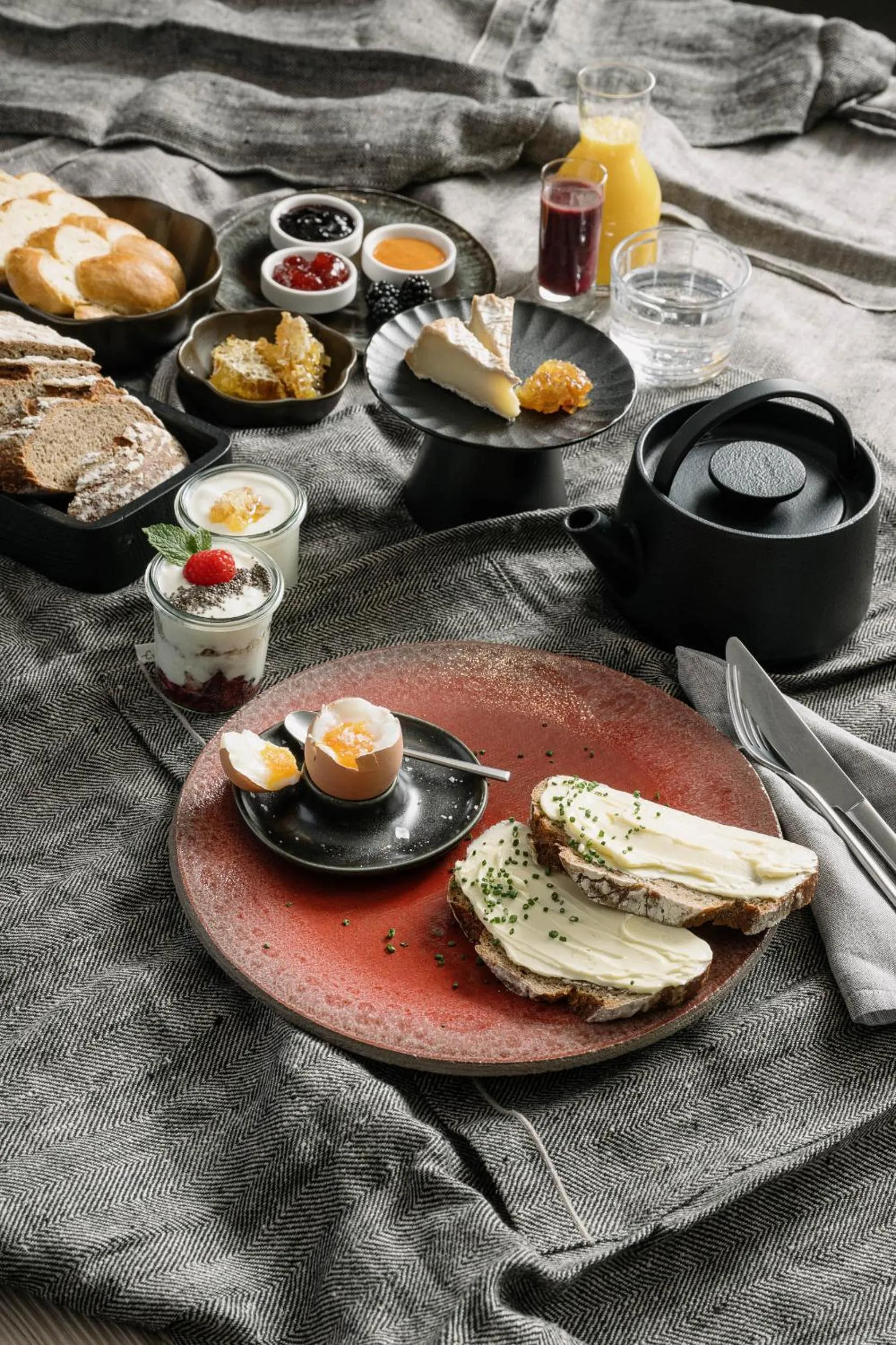 Breakfast in Ullrhaus - ST ANTON 4 Star Superior