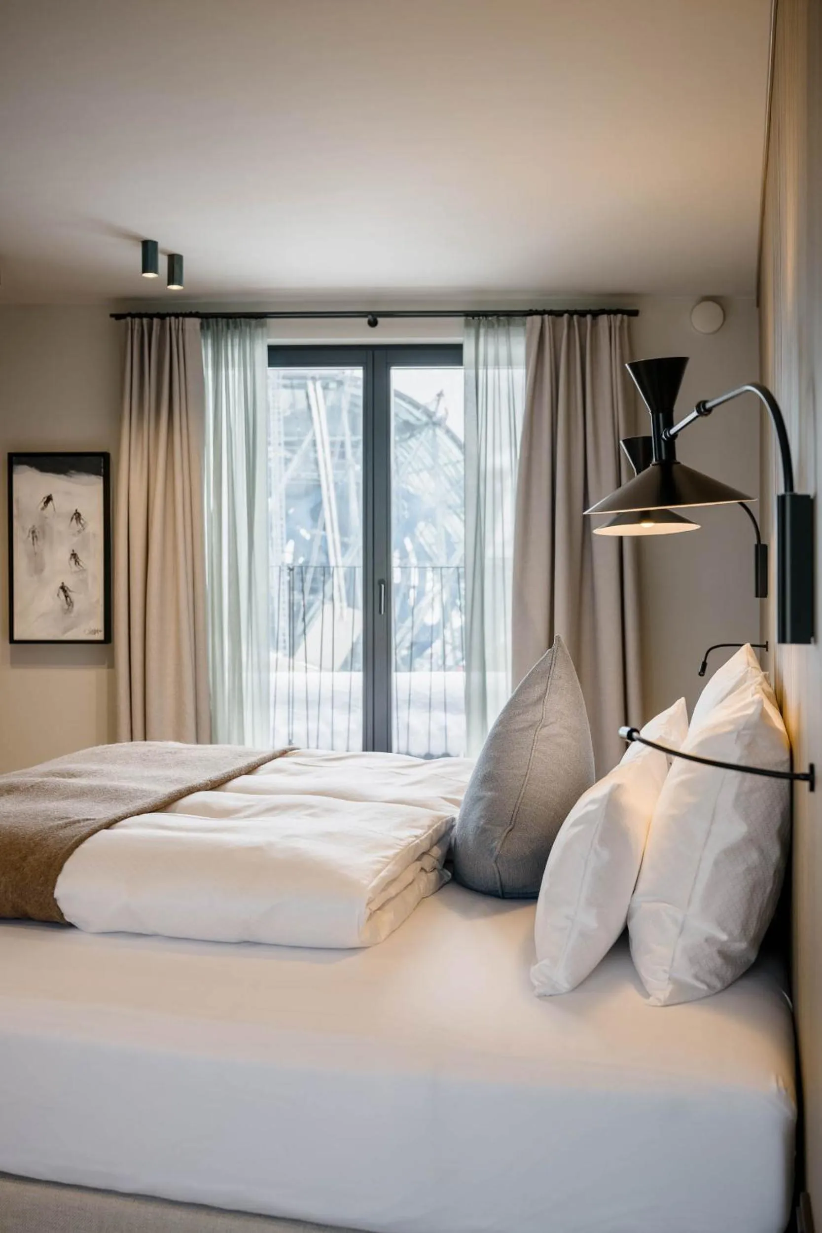 Bedroom, Bed in Ullrhaus - ST ANTON 4 Star Superior