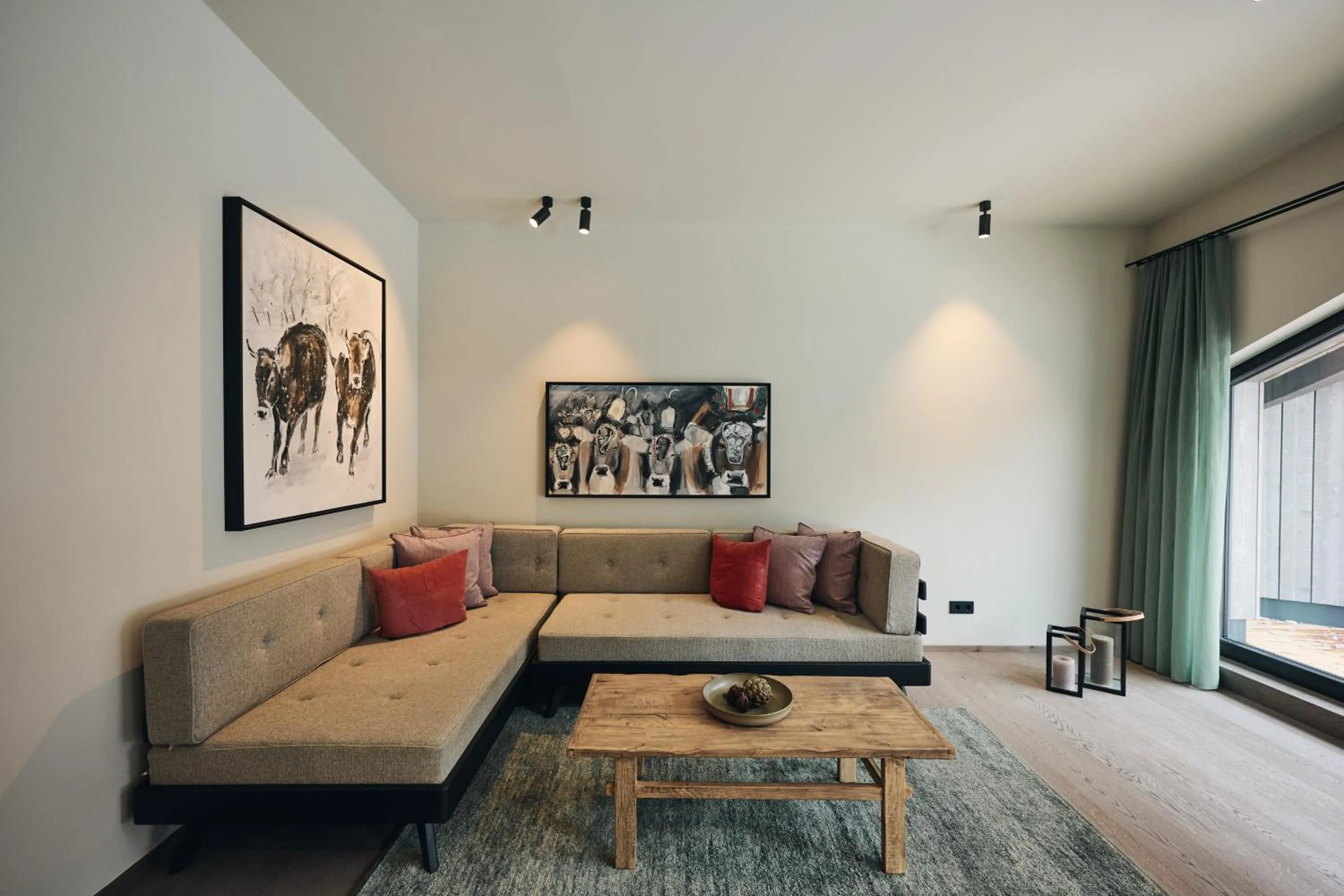 Living room in Ullrhaus - ST ANTON 4 Star Superior