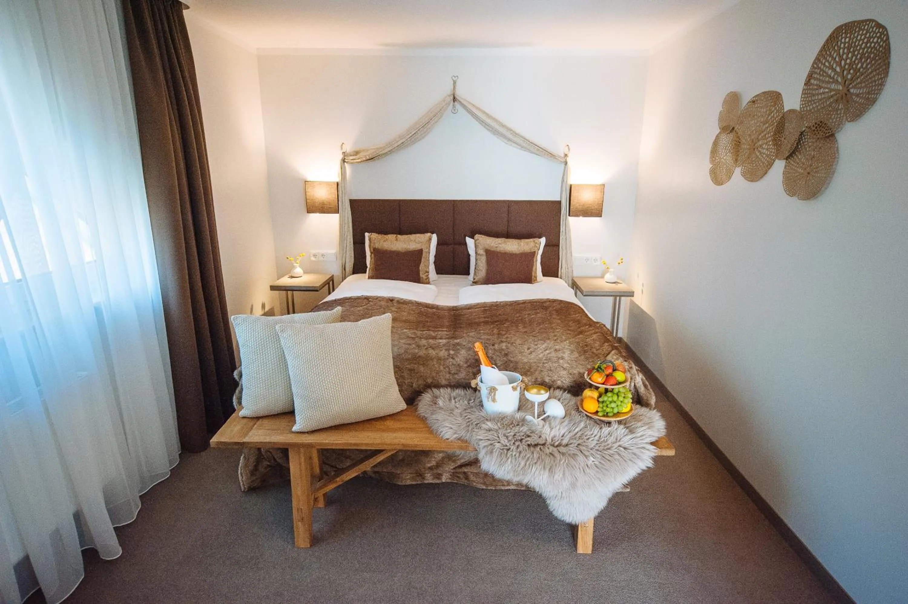 Bed in Landhotel Potsdam