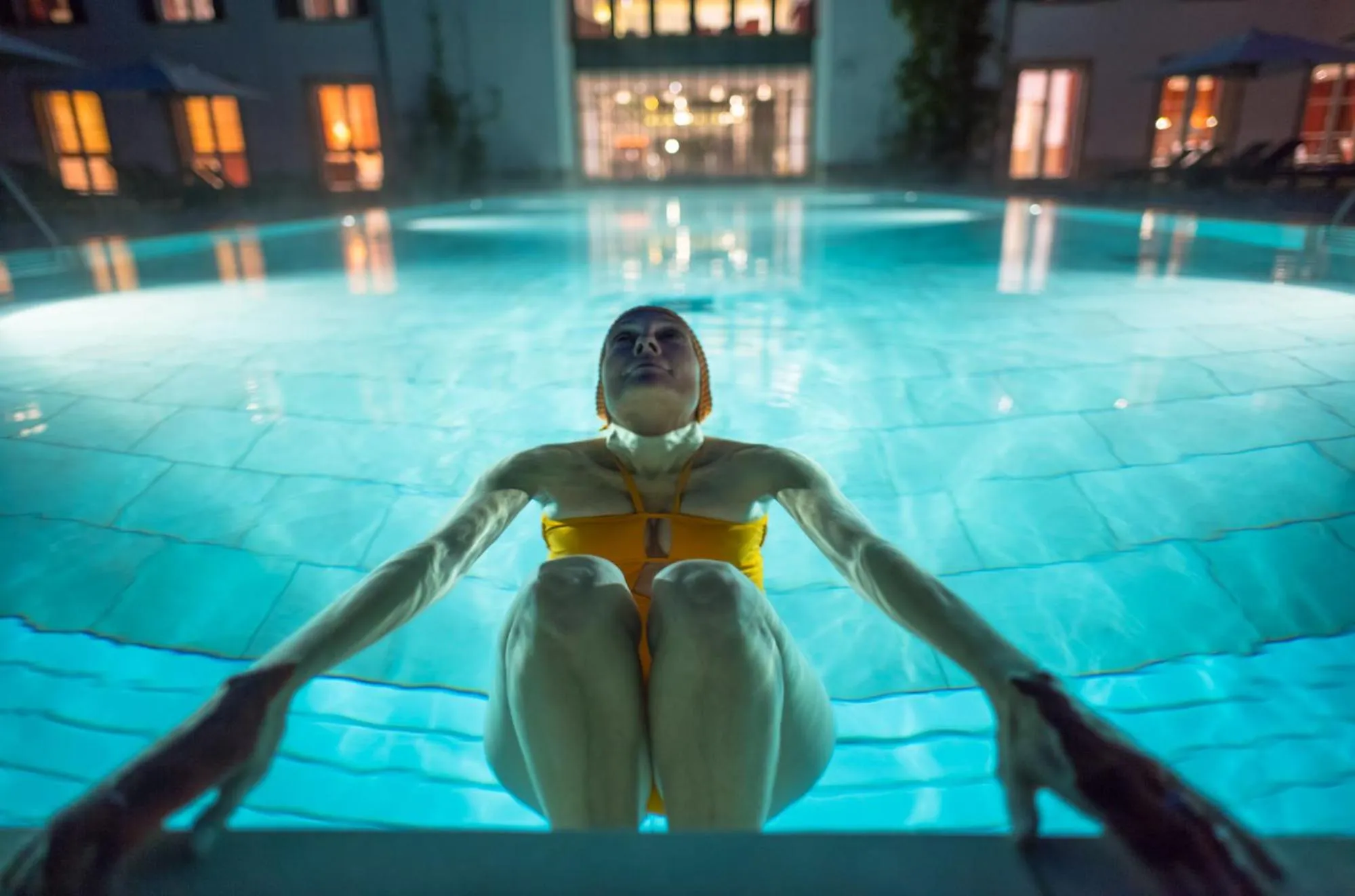 Swimming pool in Gräflicher Park Health & Balance Resort