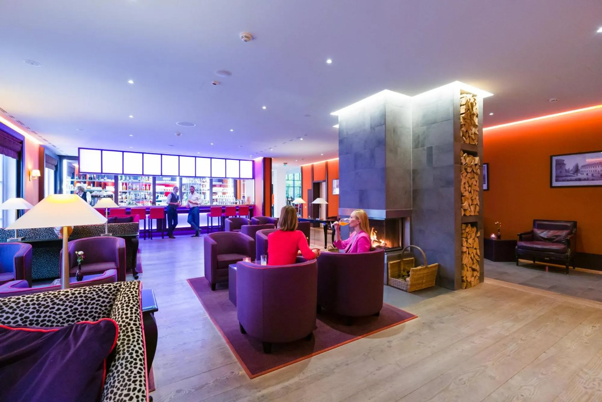 Lounge or bar in Gräflicher Park Health & Balance Resort