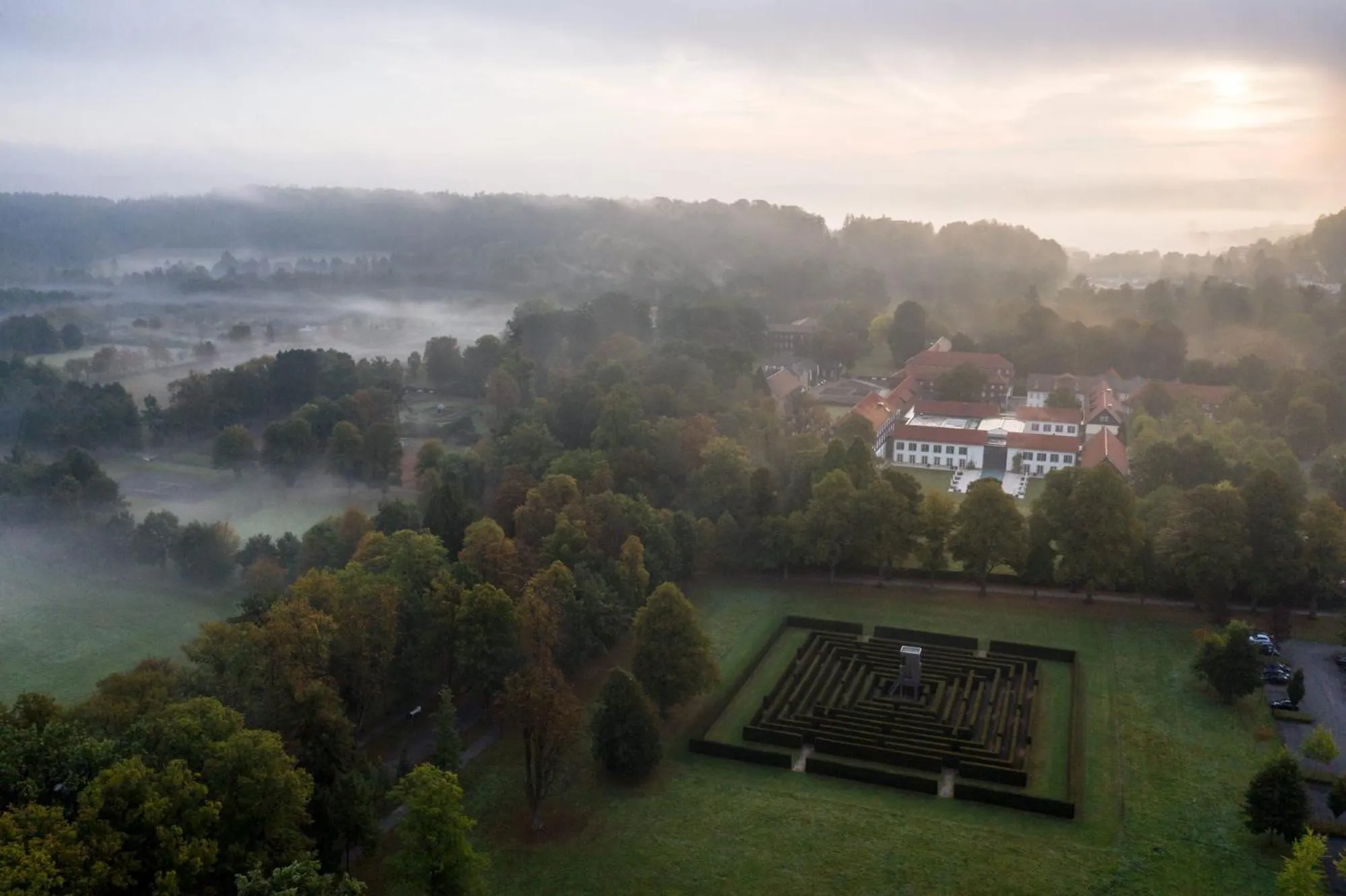Property building in Gräflicher Park Health & Balance Resort