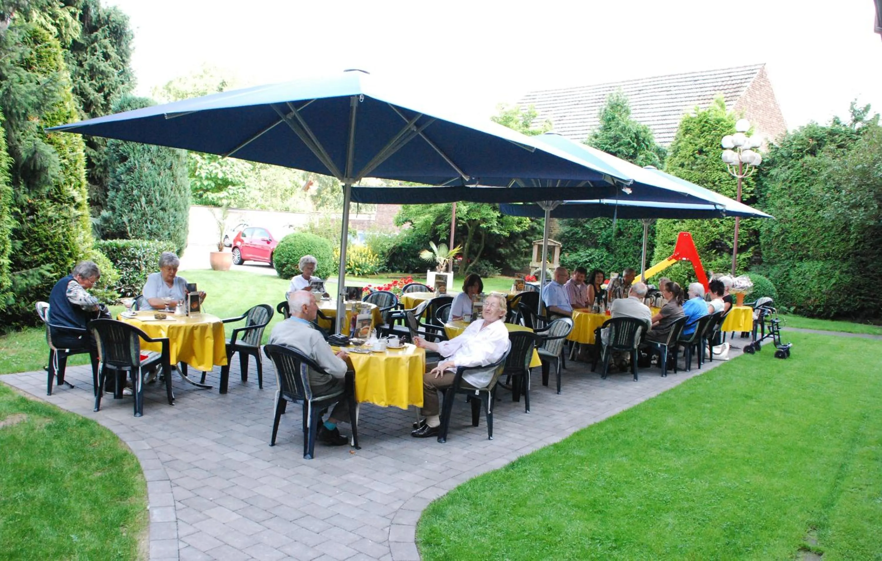 Garden in Hotel Garni Geisler
