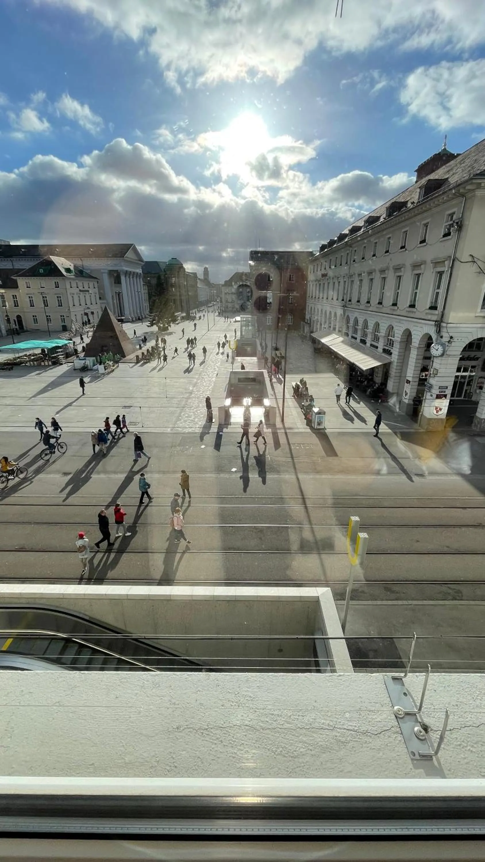 City view in Hotel Am Markt