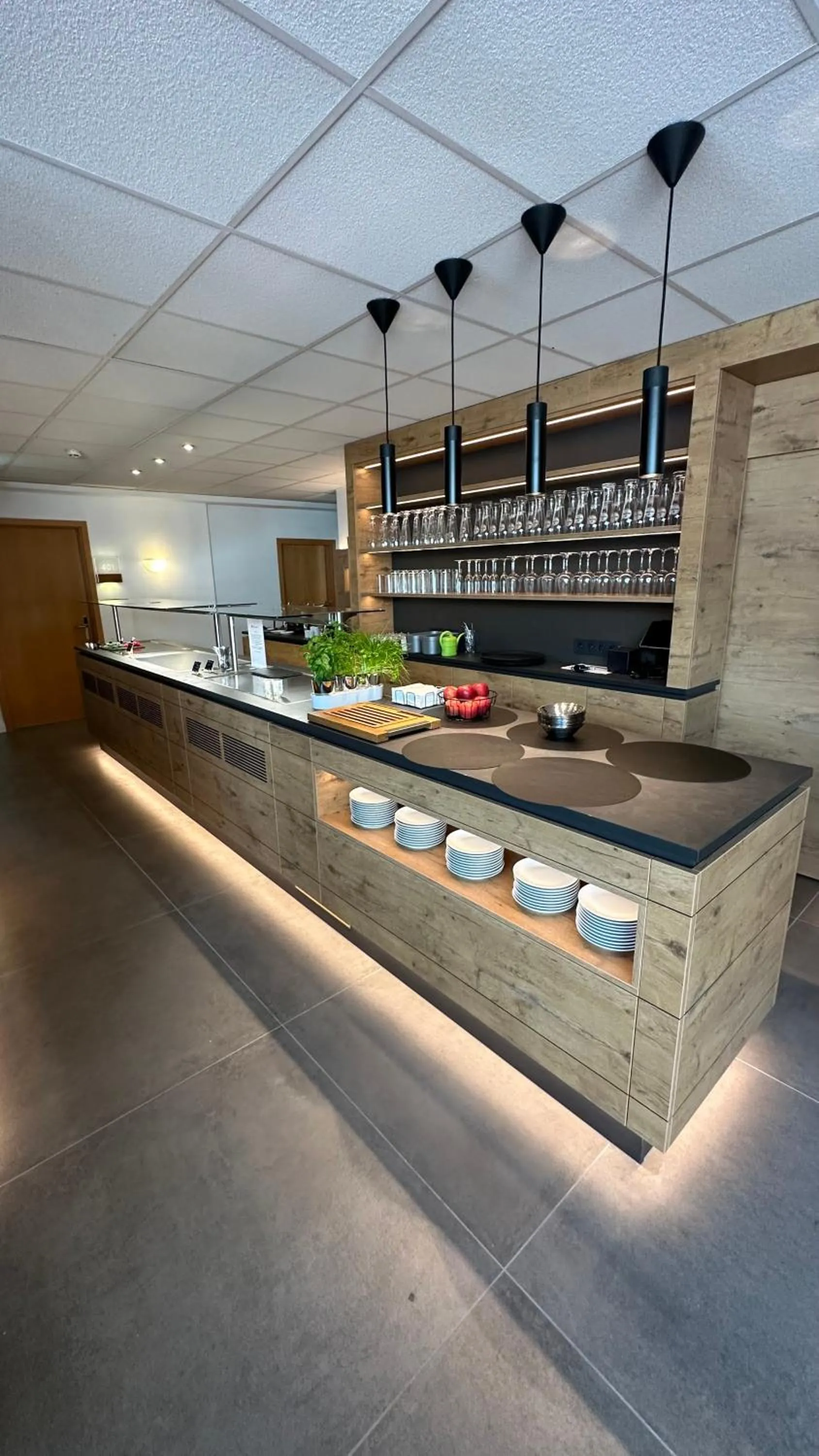 Buffet breakfast in Hotel Am Markt