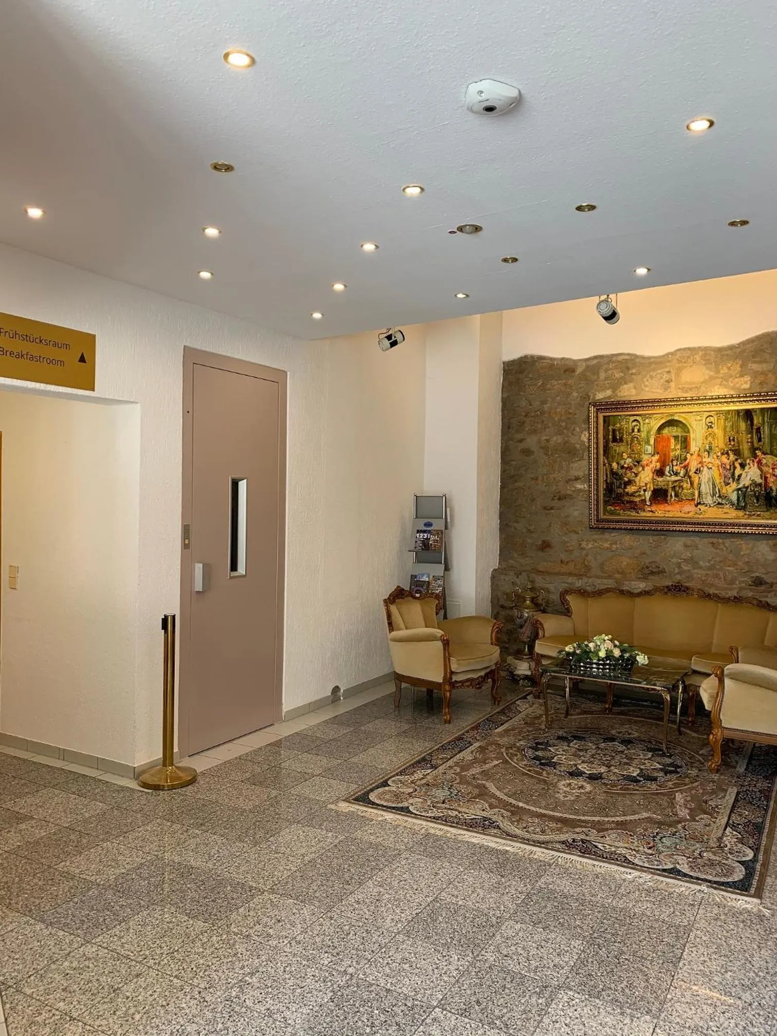 Lobby or reception in Hotel Erlenbacher Hof