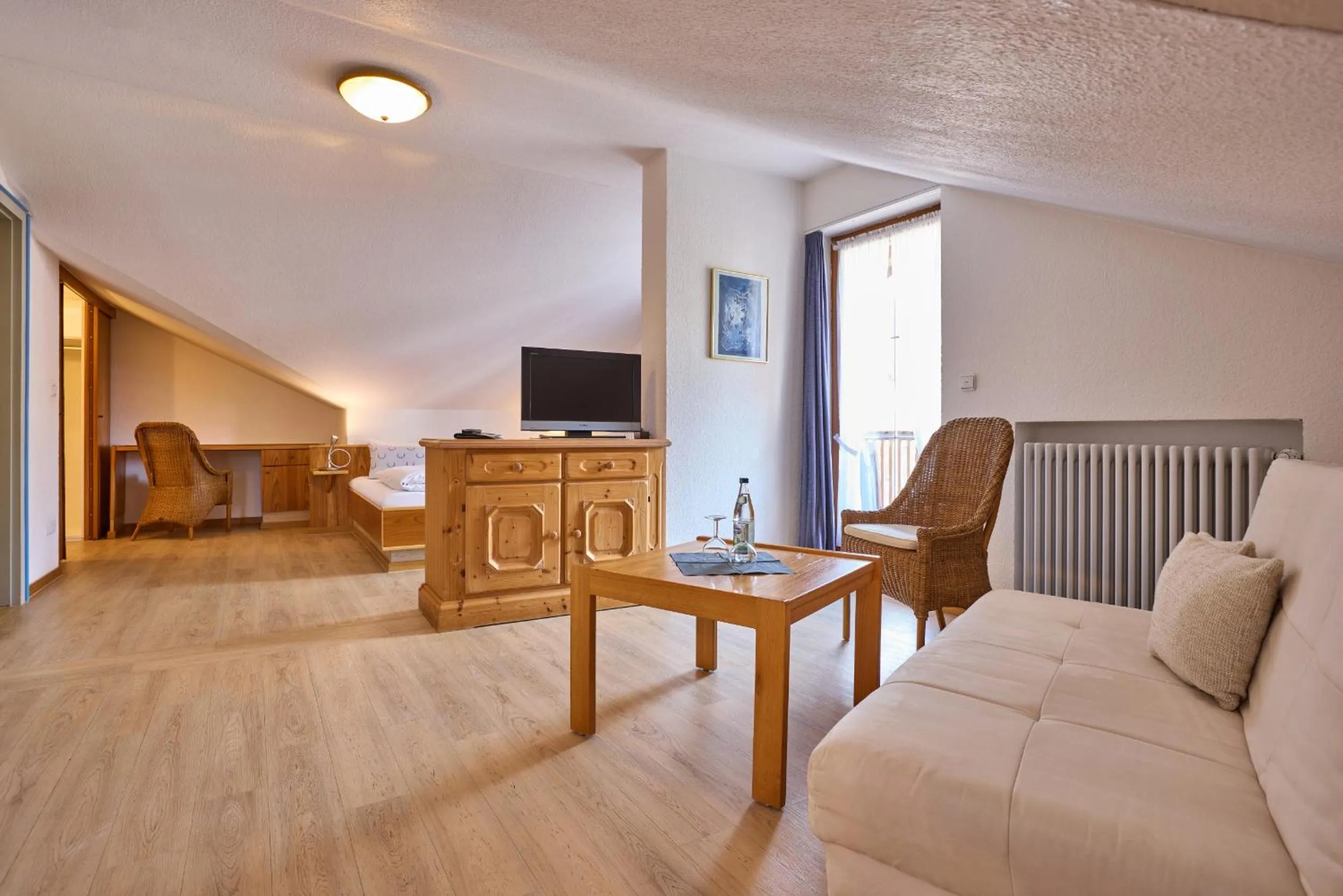 Seating area in Hotel Antonia