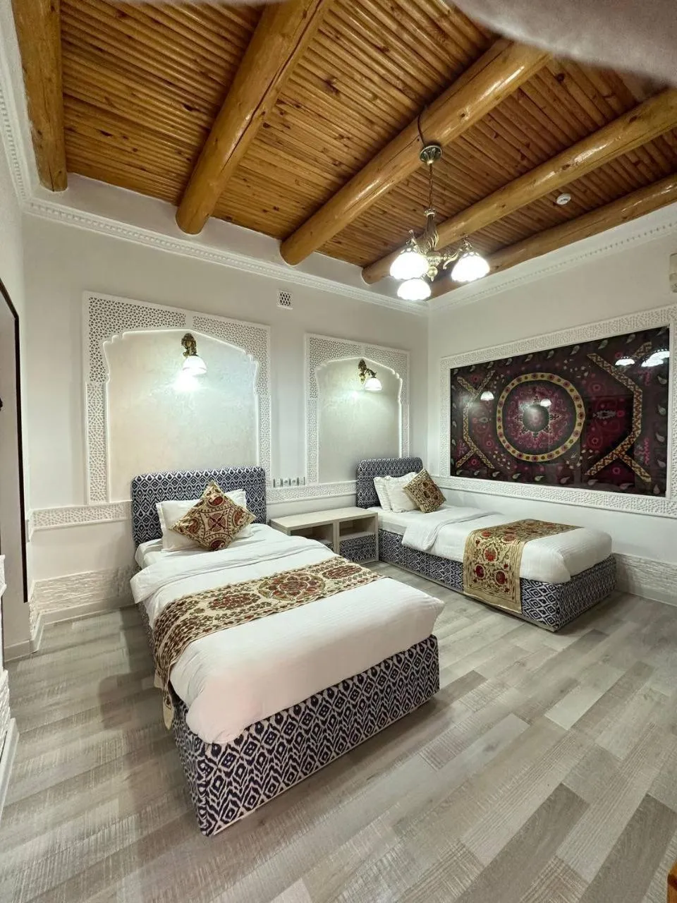 Bed in Grand Nodirbek Boutique Hotel -House Museum 17 - 19 century