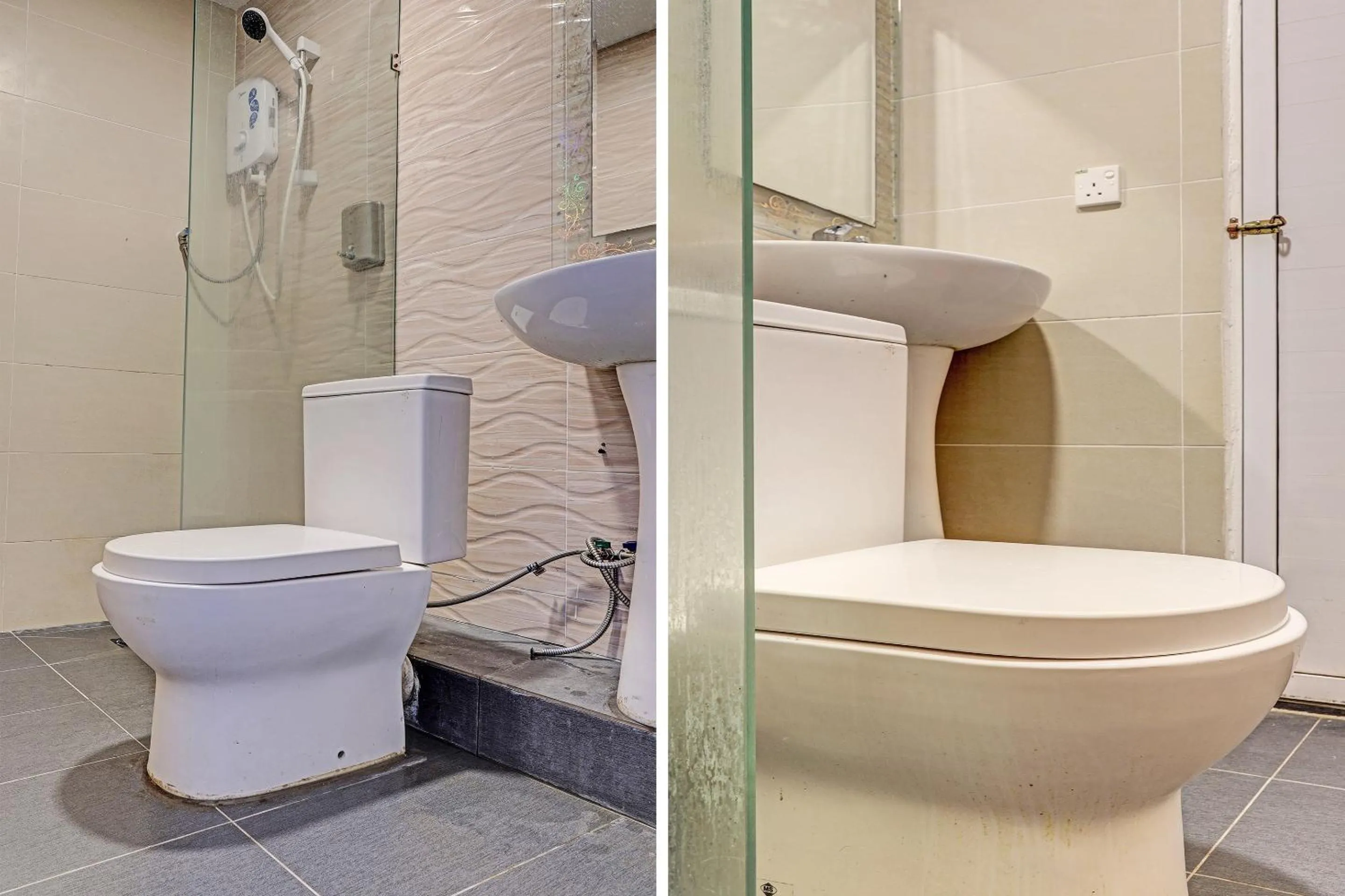 Bathroom in Hotel O 69 Room 4 Stay