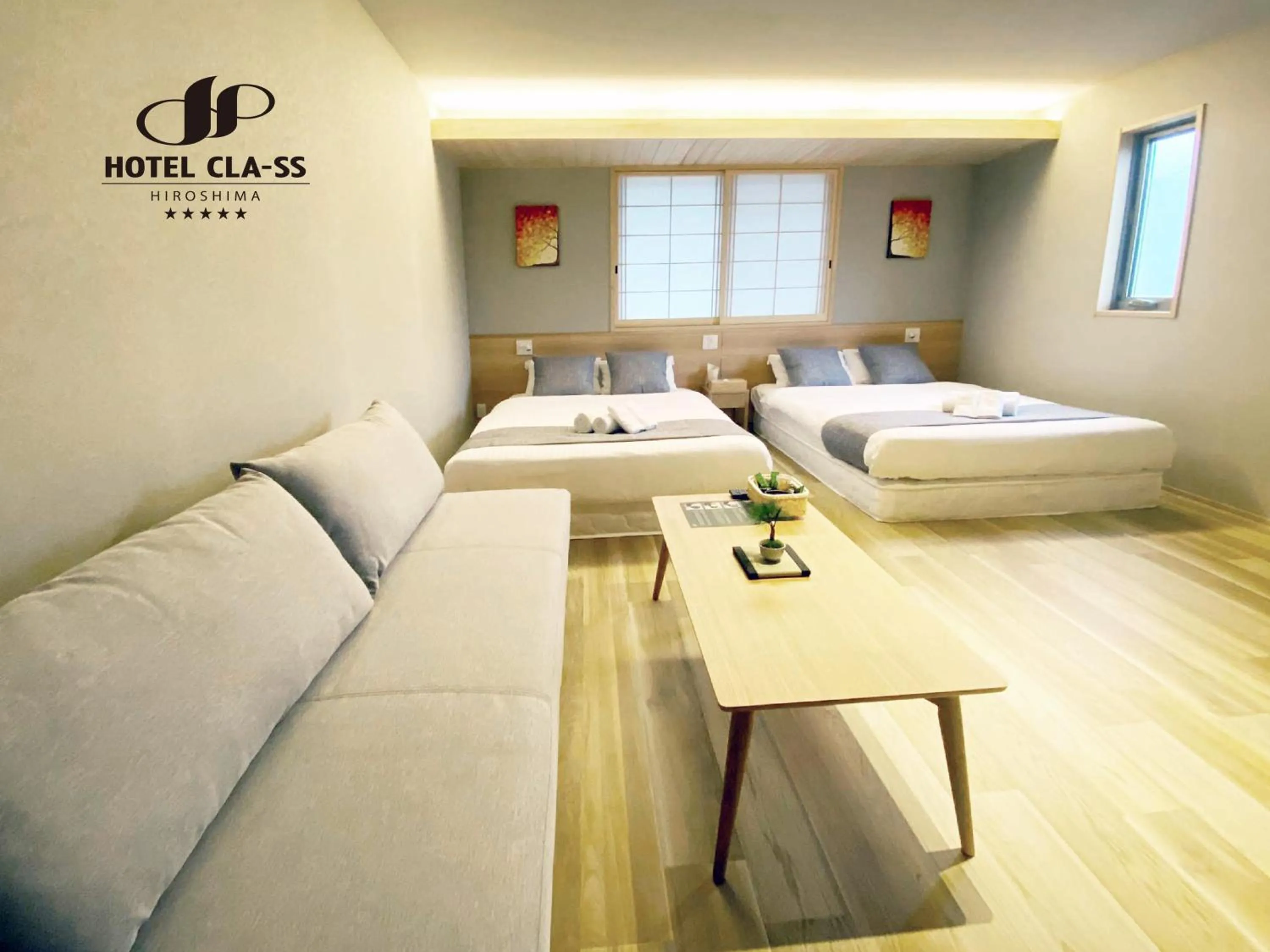 Bed in HOTEL CLA-SS HIROSHIMA-OZU