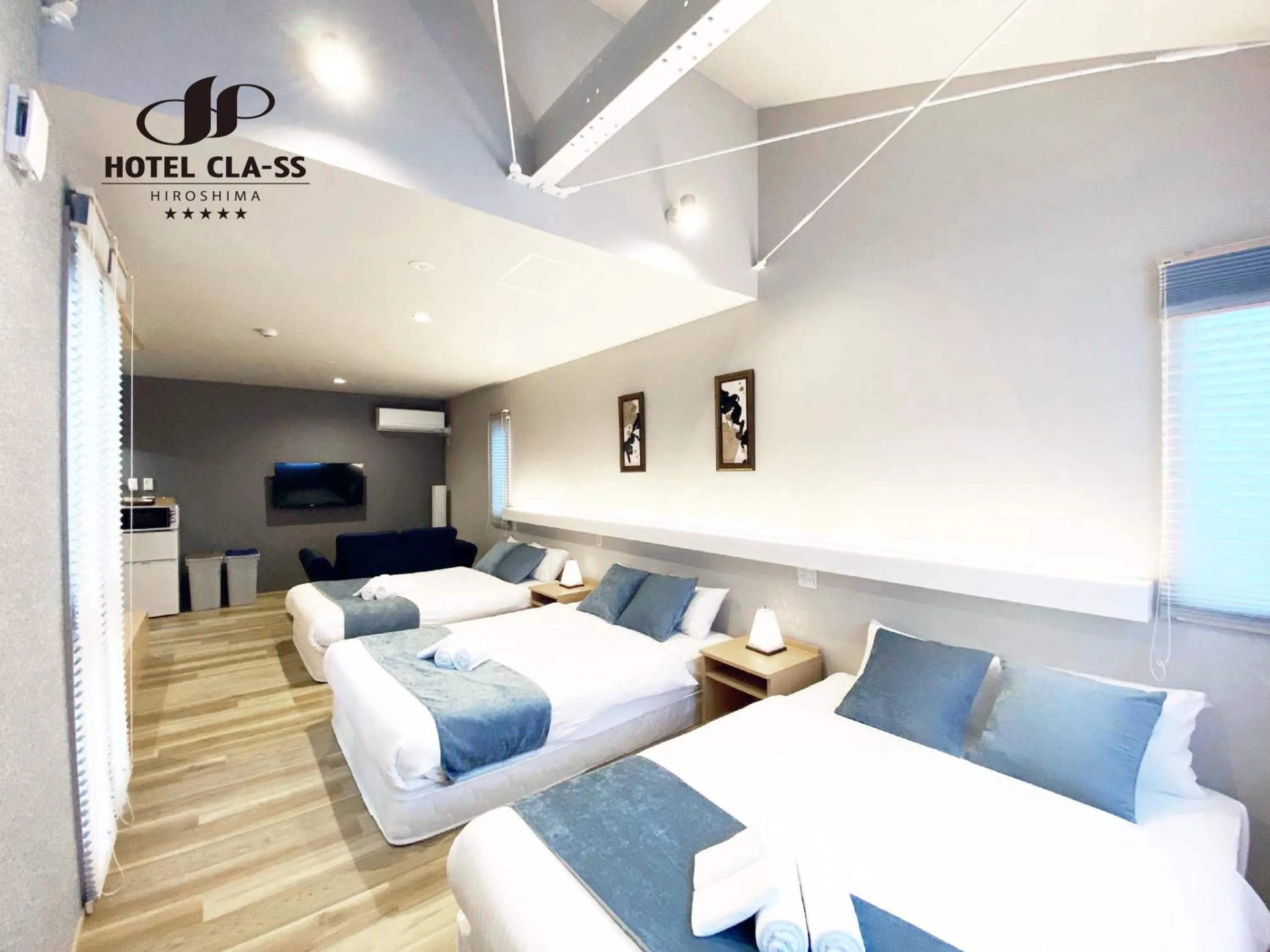 Bed in HOTEL CLA-SS HIROSHIMA-OZU